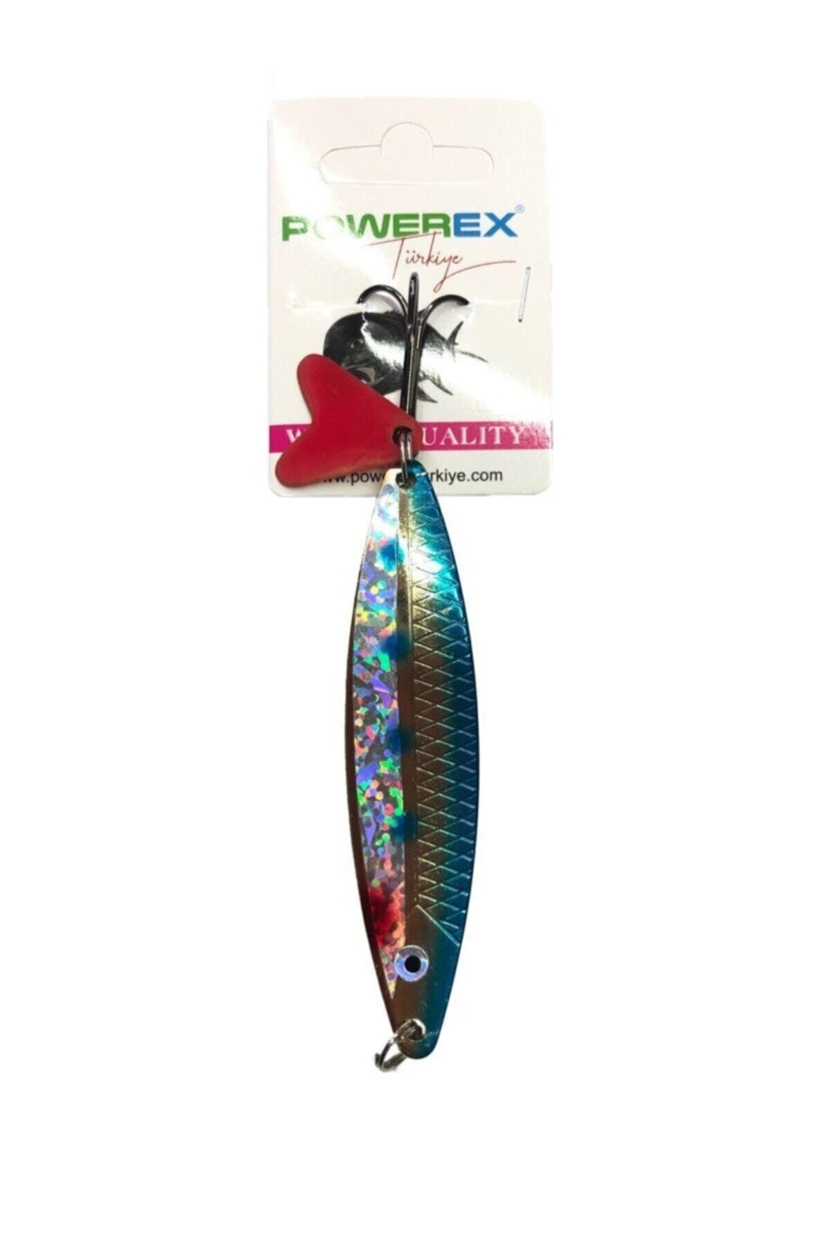 POWEREX Striker X Lüfer Palamut Turna Çinekop 28gr. 9cm. Mod.239 Metal Kaşık Sahte Yem