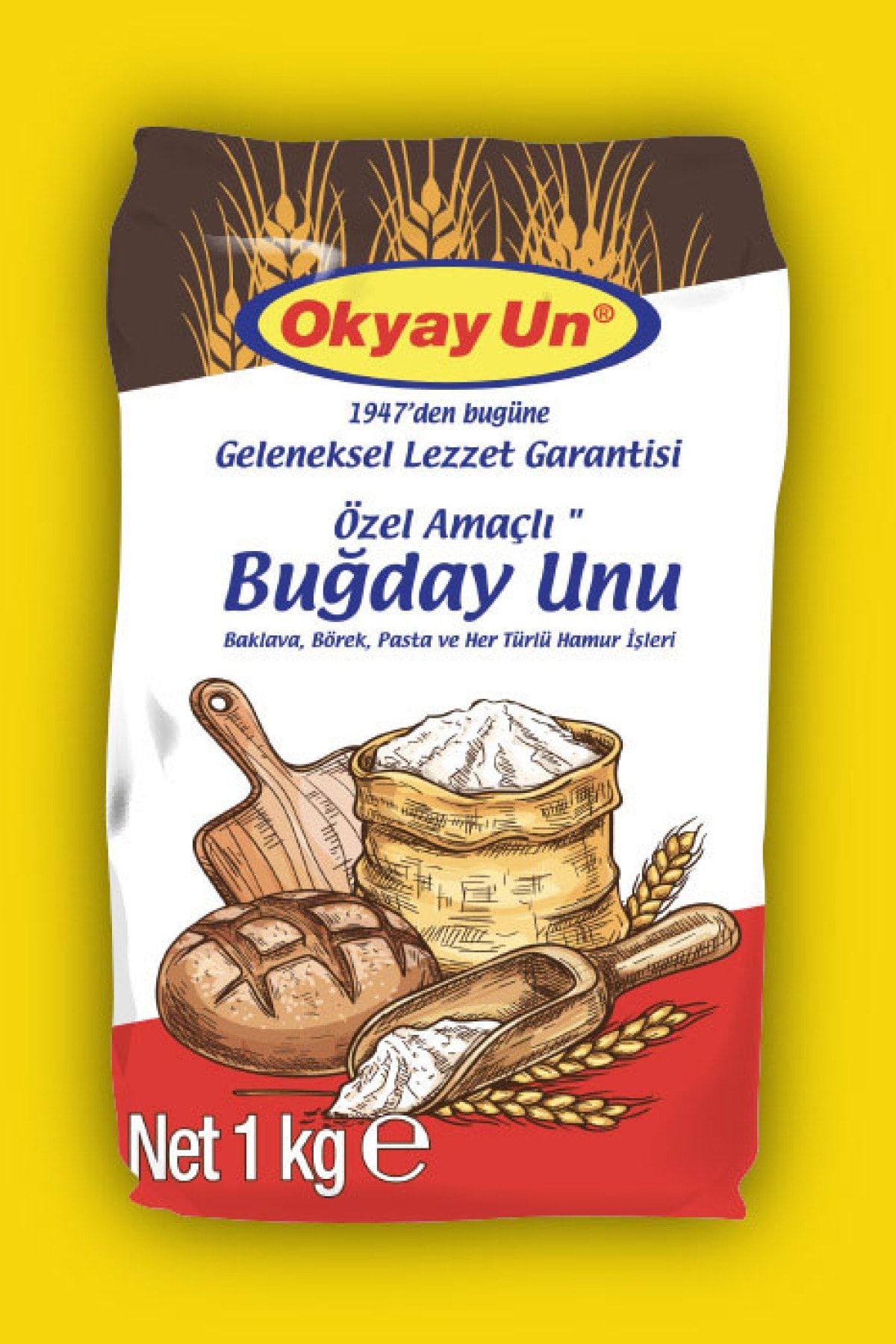 Okyay Baklava Börek Ve Yufkalık Un 1 kg