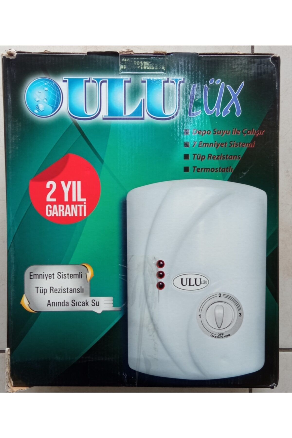ulu Elektrikli Şofben