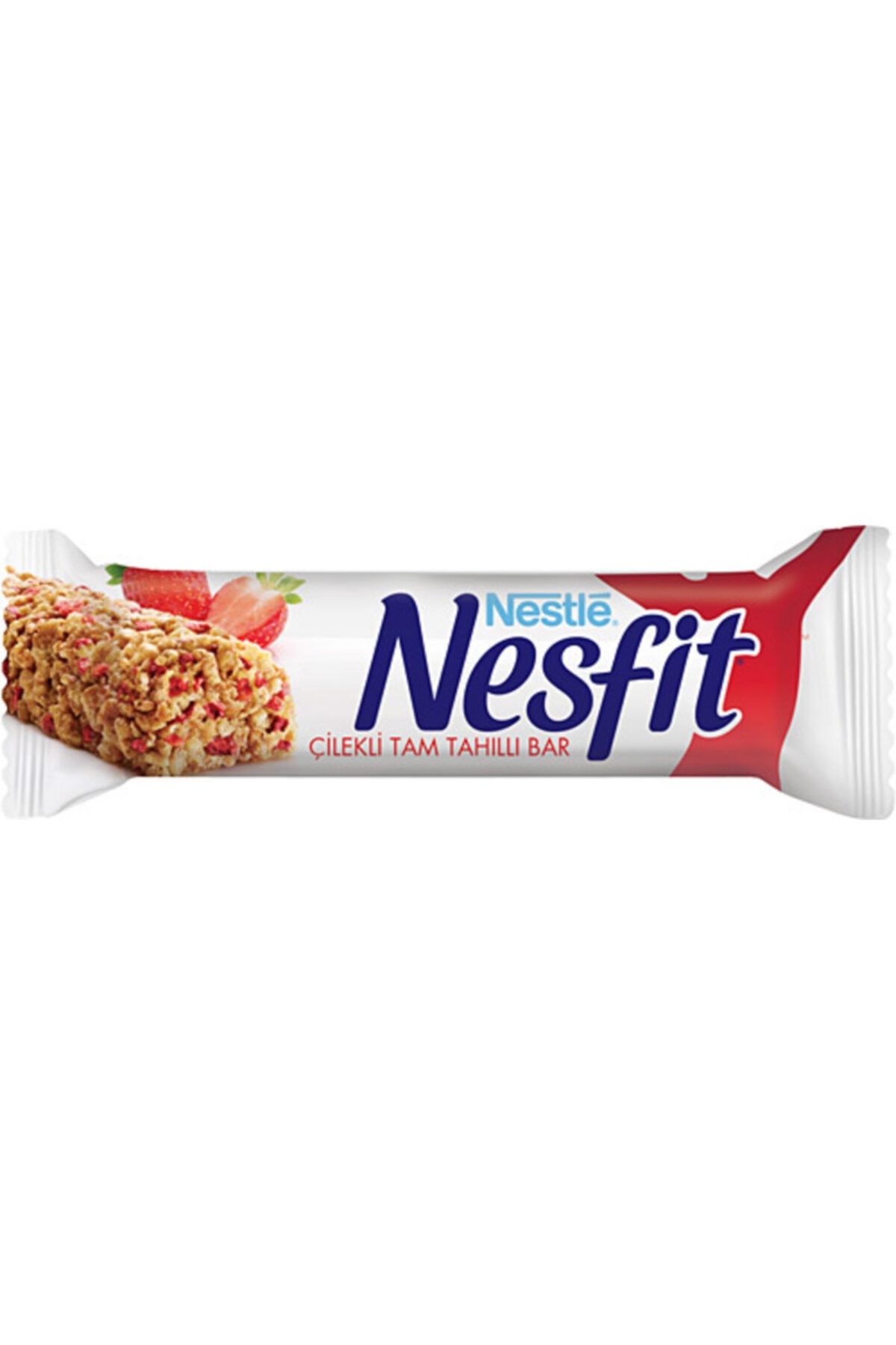 Nestle Nesfit Çilekli Tam Tahıllı Bar 23,5 Gr.