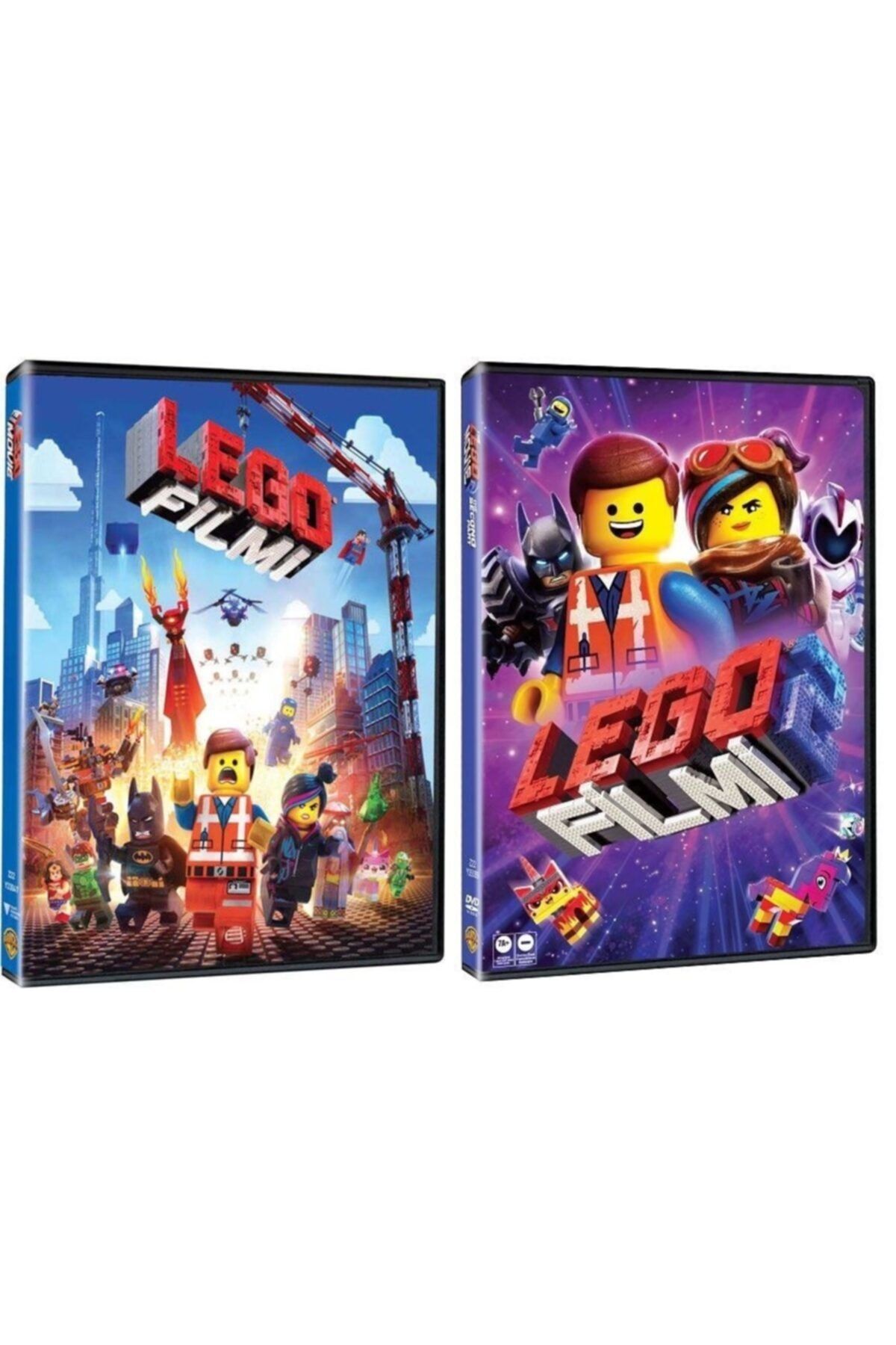 Warner Bros Dvd - Lego Filmi / 2 Film Bir Arada