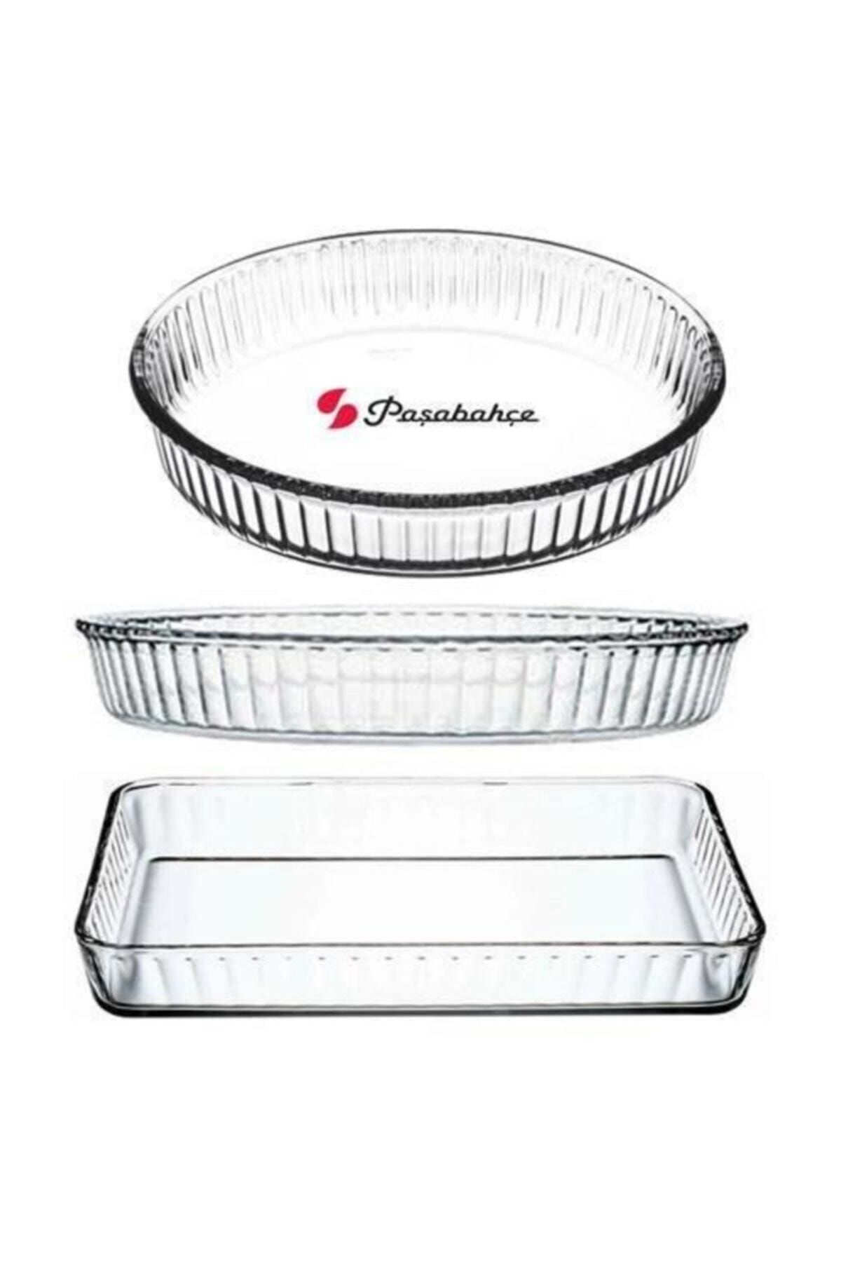 Paşabahçe Fırın Tepsisi 3'lü Borcam Set Fma03121 Fma04596