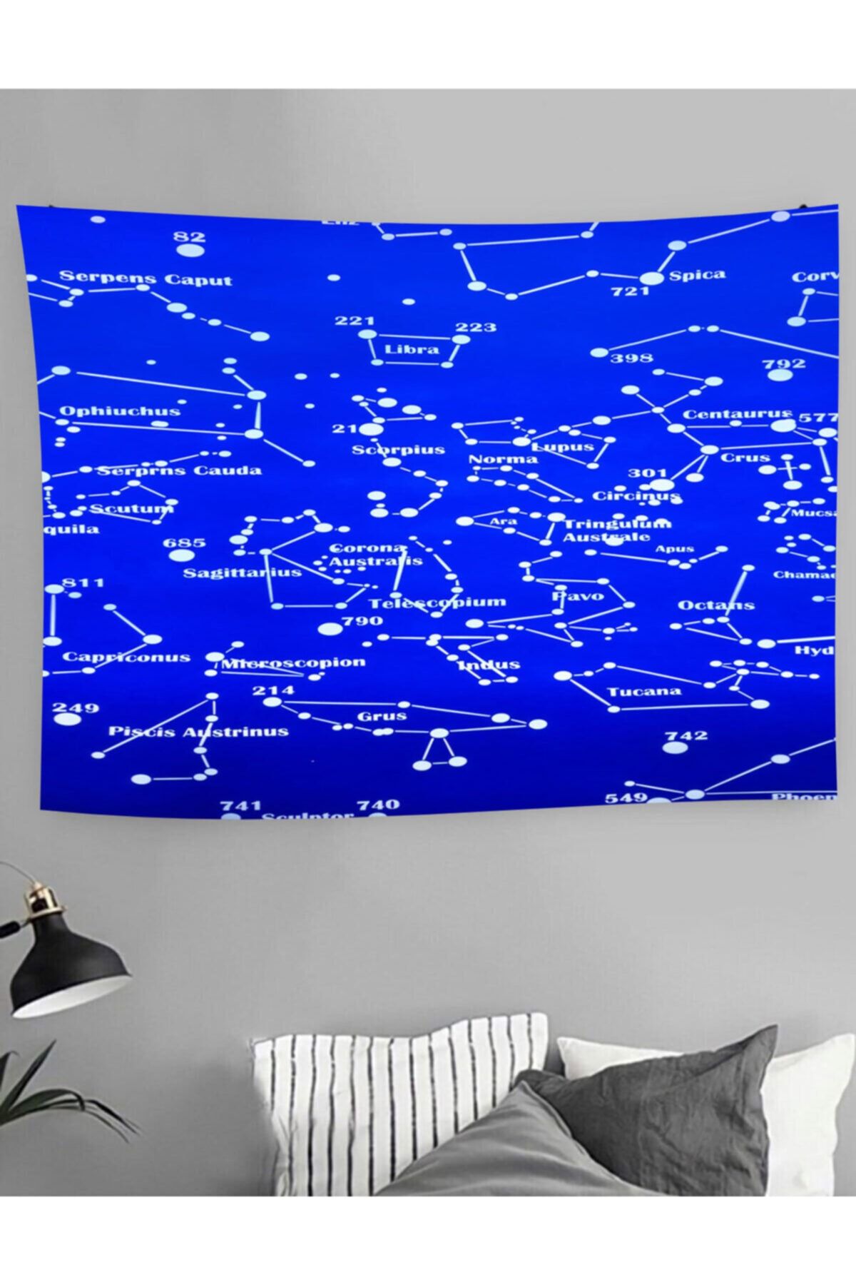ALL OVER Astroloji Duvar Örtüsü 75x75cm