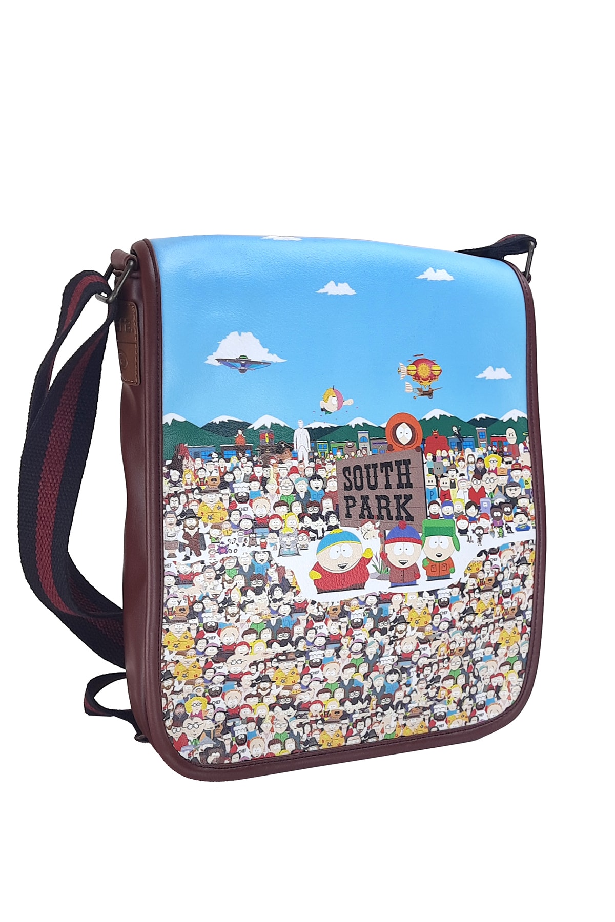 Perabags South Park Baskılı Çapraz Çanta