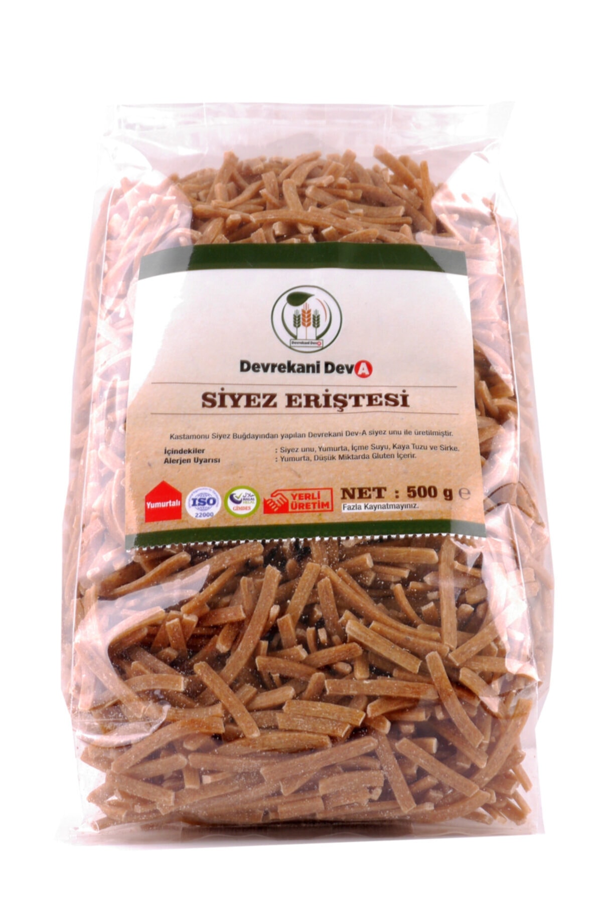 Devrekani DevA Kastamonu Siyez Eriştesi 500 gr.