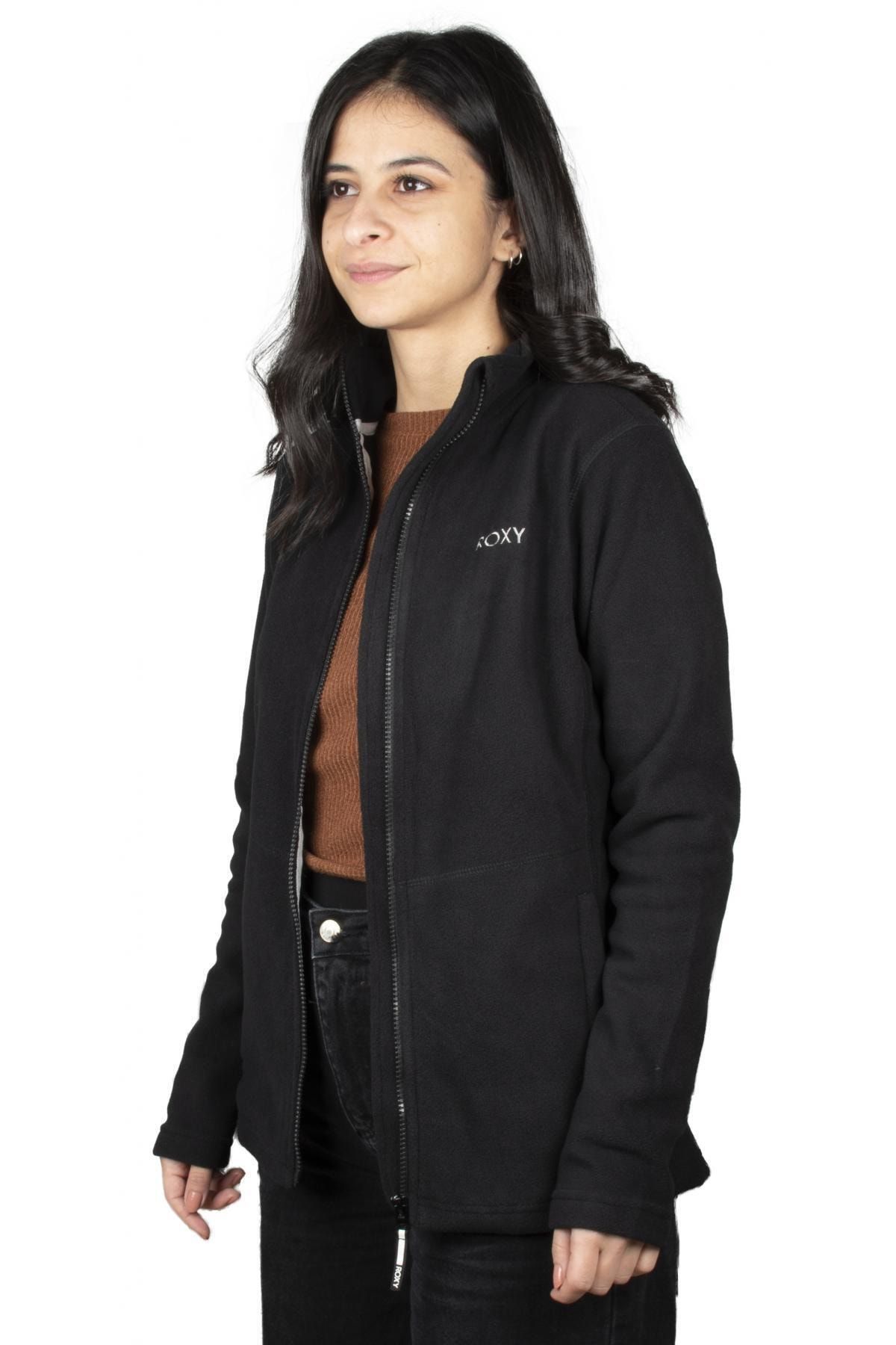 Roxy Terjft07043 Pace Fz Plr Jkt Siyah Kadın Outdoor