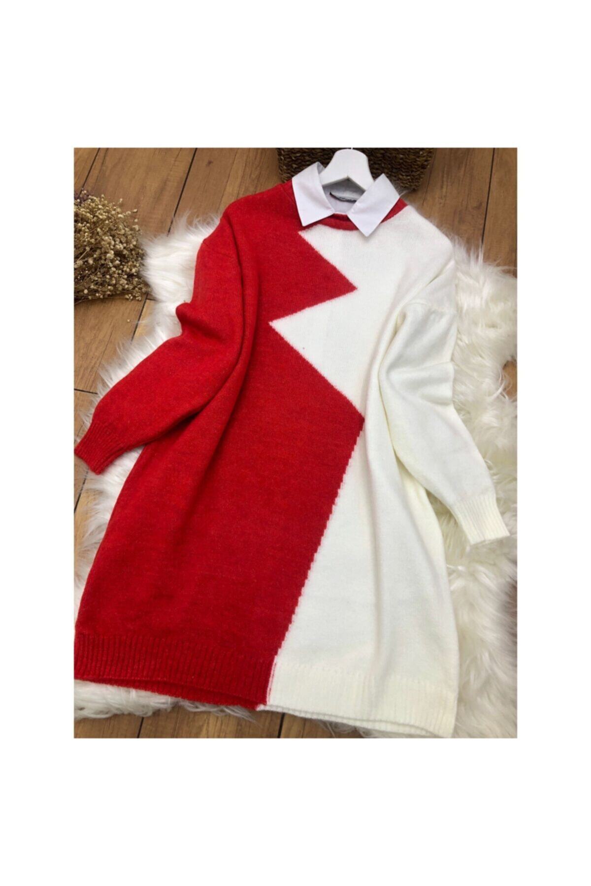 MODA MUTLU Çarpraz Triko