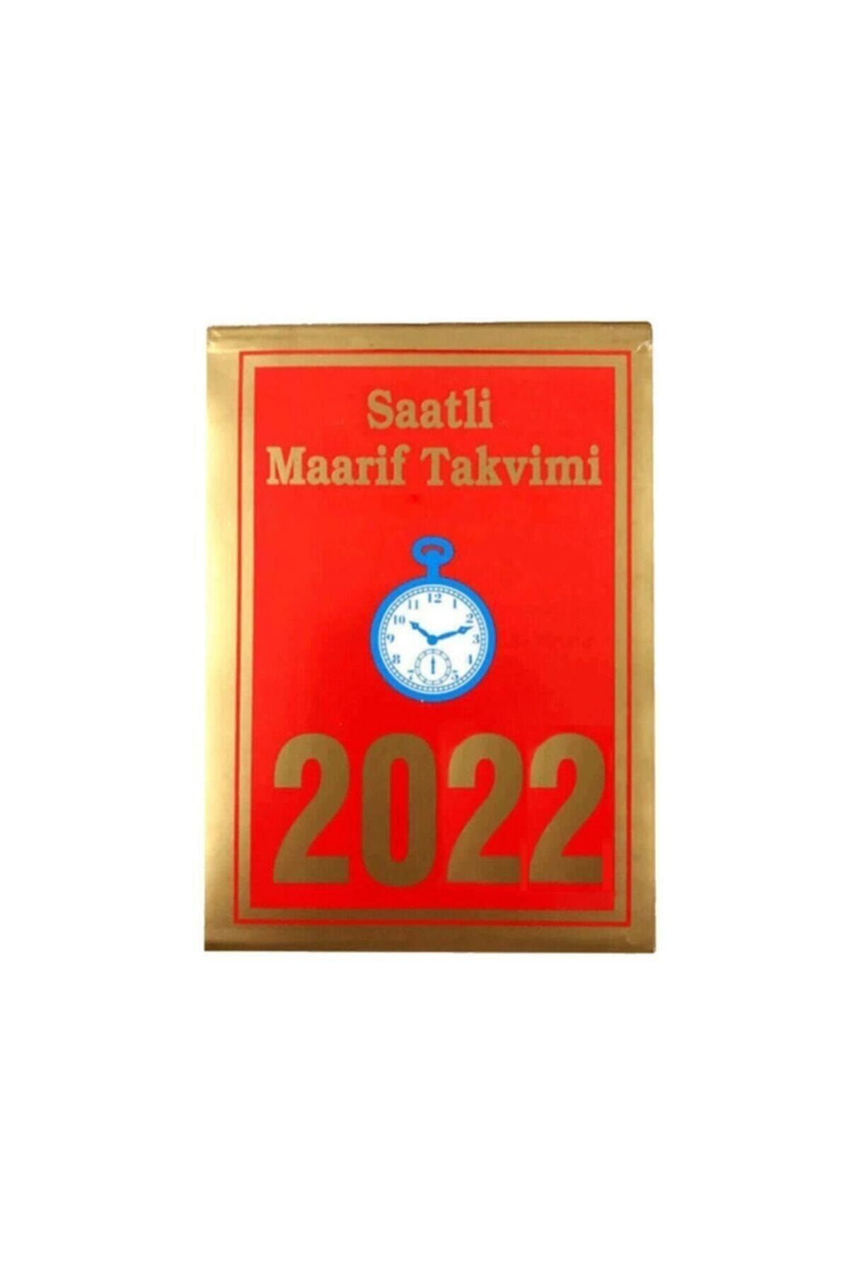 İstanbul Matbaası 2022 Yılı Küçük Boy Saatli Maarif Takvimi