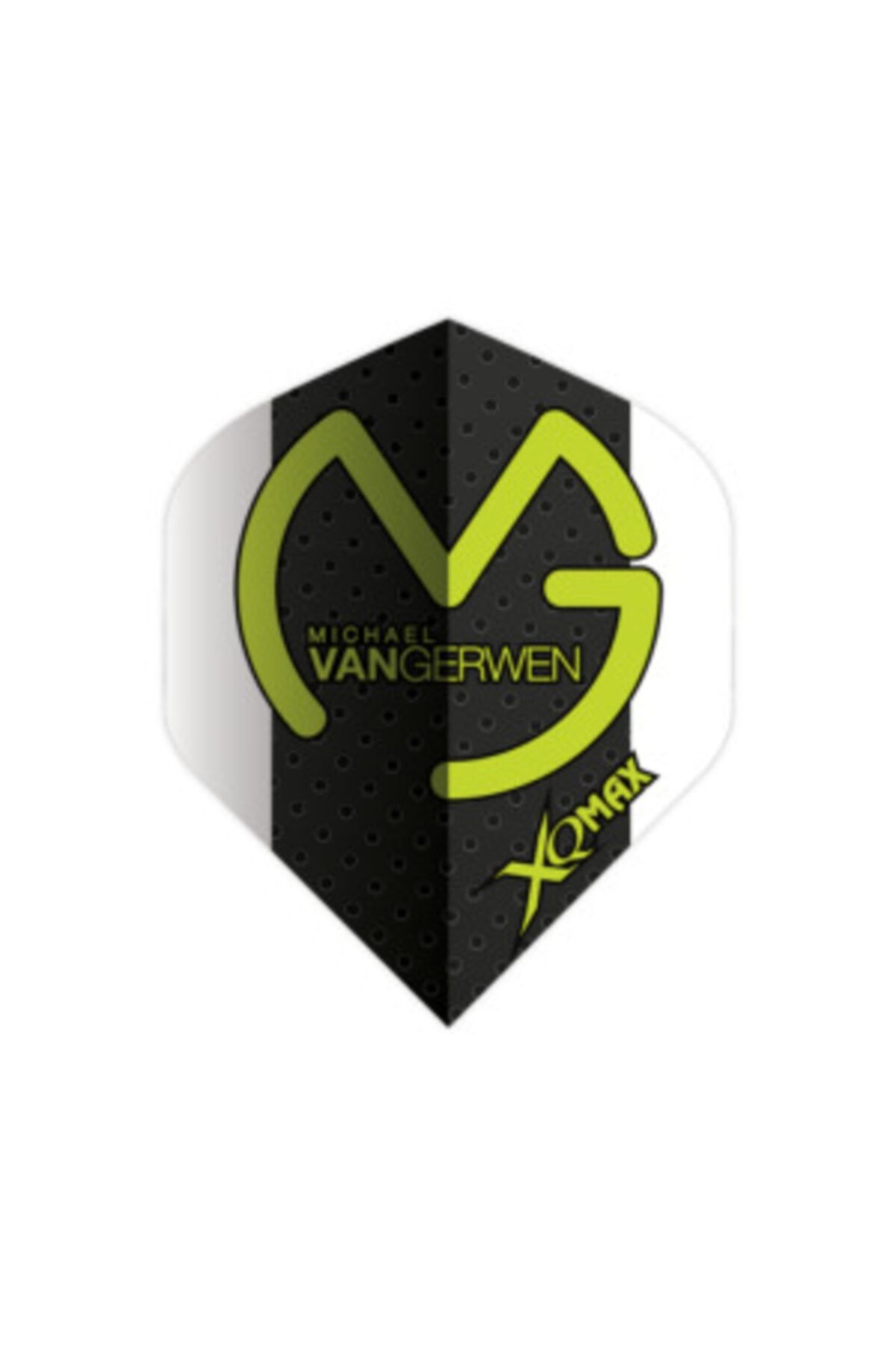 XQ Max Michael Van Gerwen White-black Grey Dots Dart Flight