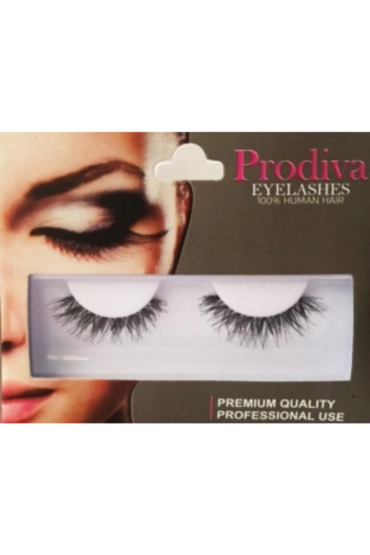 PRODİVA Dv12 Model Bütün Takma Kirpik 10 Lu Paket