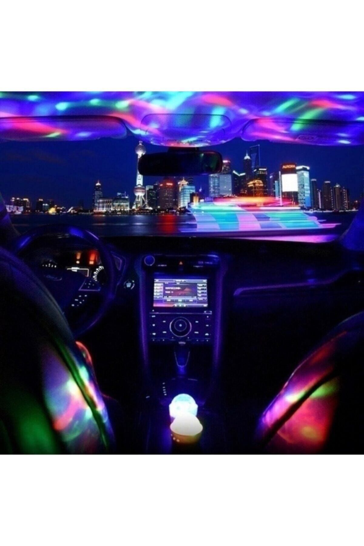 CEM OTOMOTİV Mini Dj Sese Duyarlı Led Usb Disco Lambası