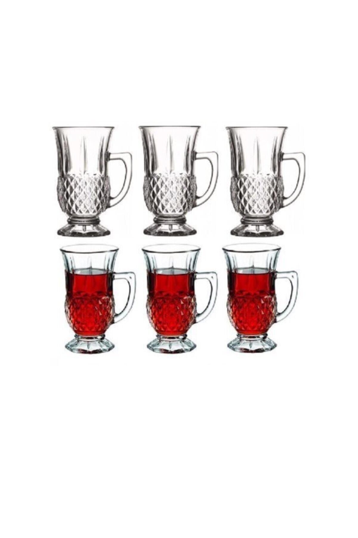 Paşabahçe 55671 Istanbul Kulplu Bardak 6'lı P55671