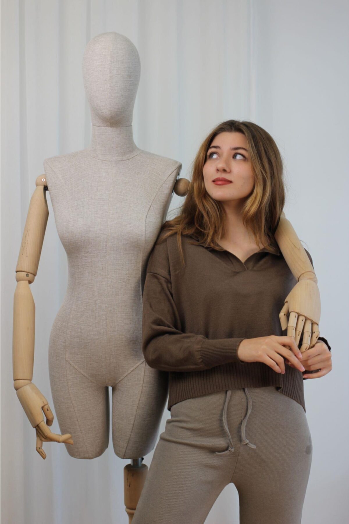 Look Kadıköy Polo Yaka Triko Kazak