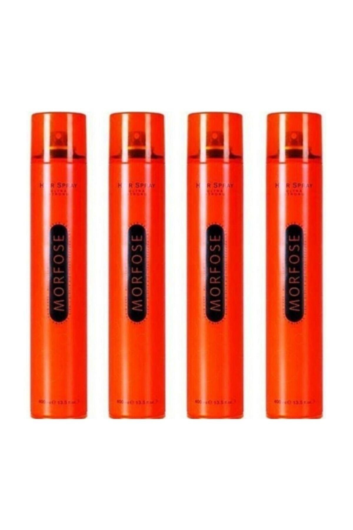 Morfose Saç Spreyi Turuncu 400ml Ultra Sert - Strong 4