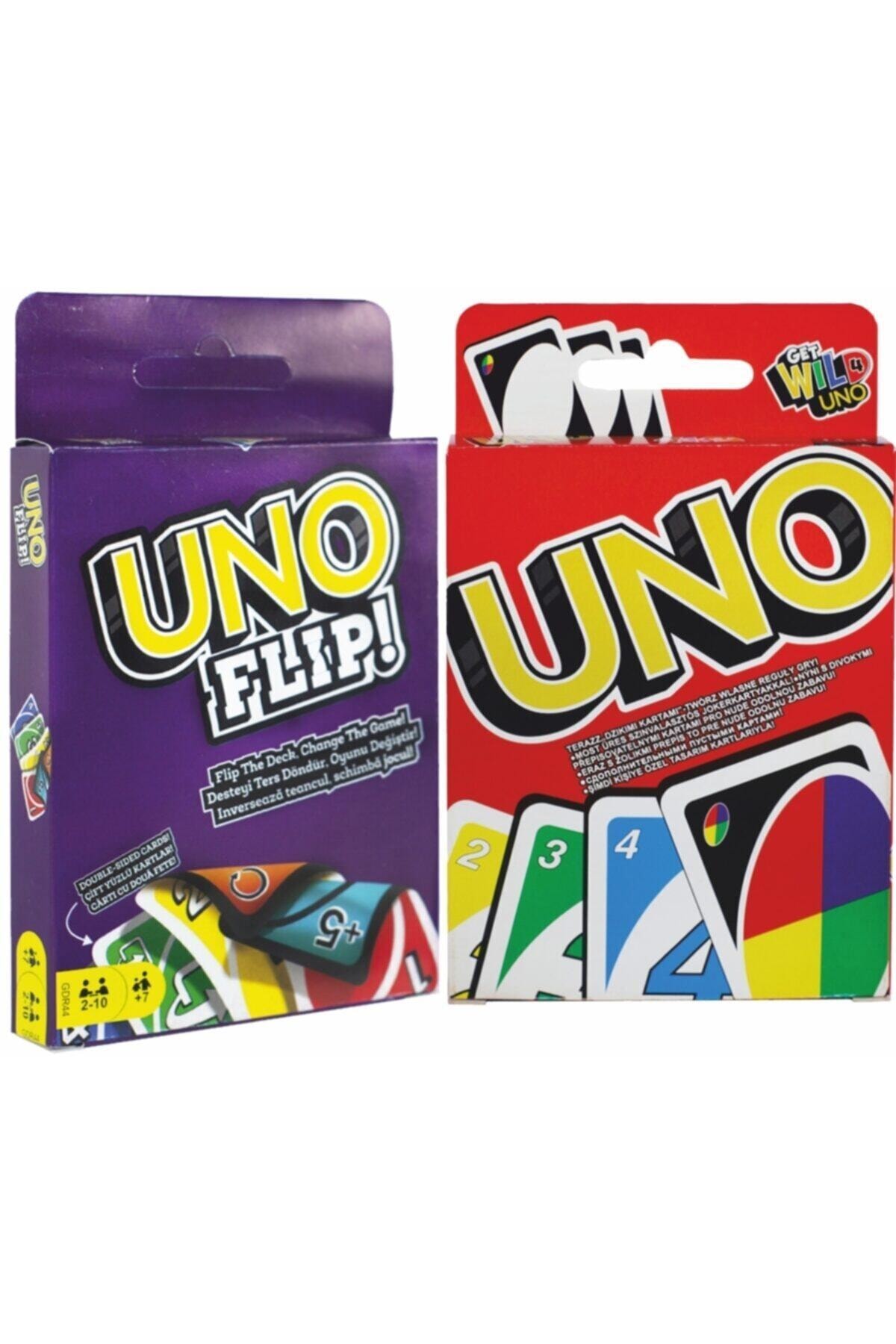 Mattel Games Uno Tlip Ve Uno Classic Ikisi Bir Arada