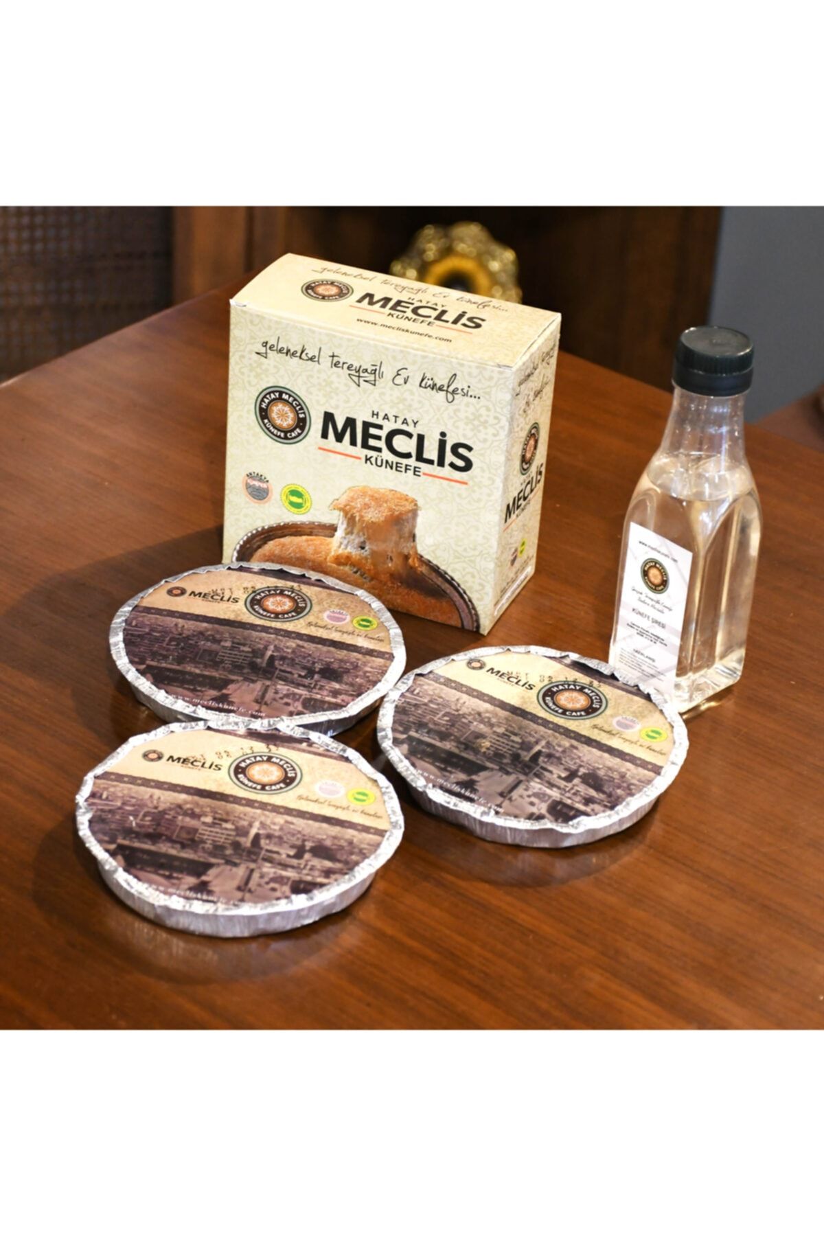 Meclis Künefe 3 'lü Paket Dondurulmuş Ev Künefesi