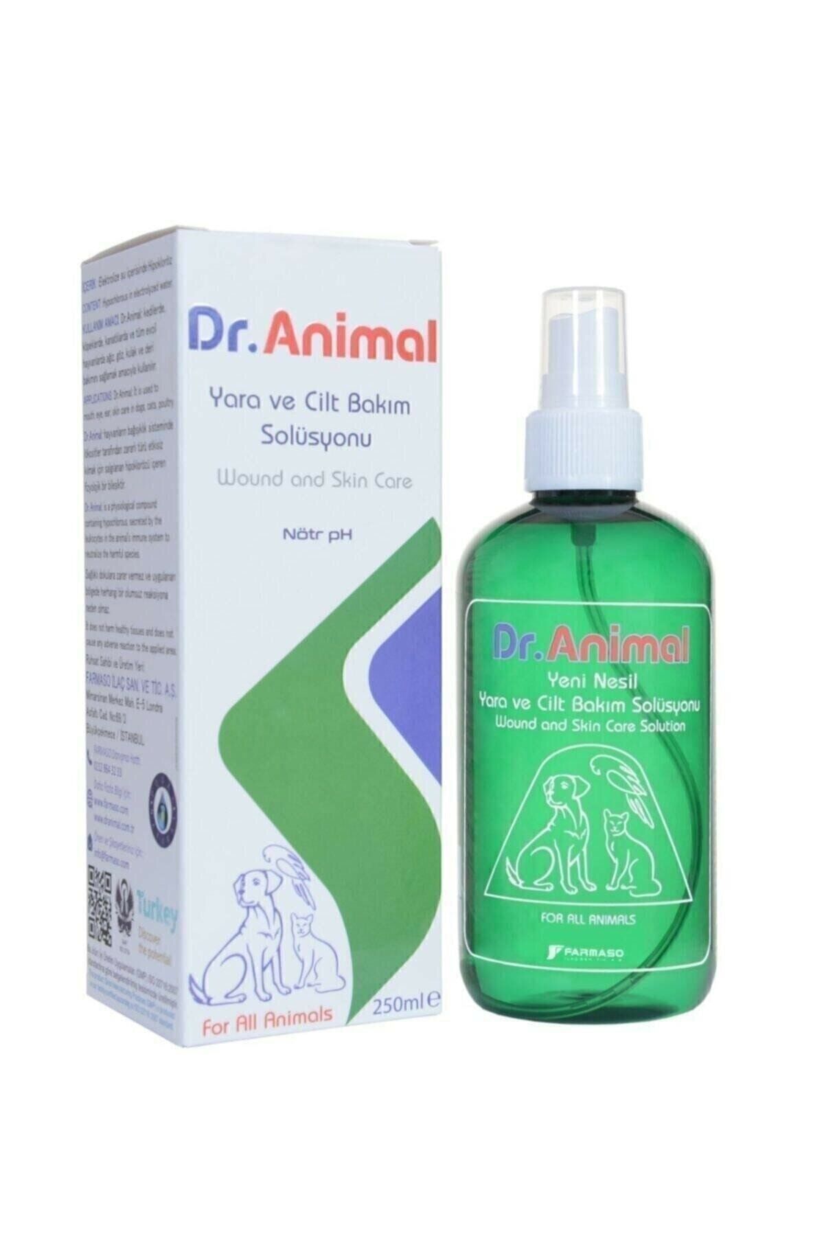 Dr. Animal Farmaso Original Dr Animal 250 Ml Kedi Ve Köpekler Için Pati Deri Meme Göz Ve Kulak Temizlik Bakım