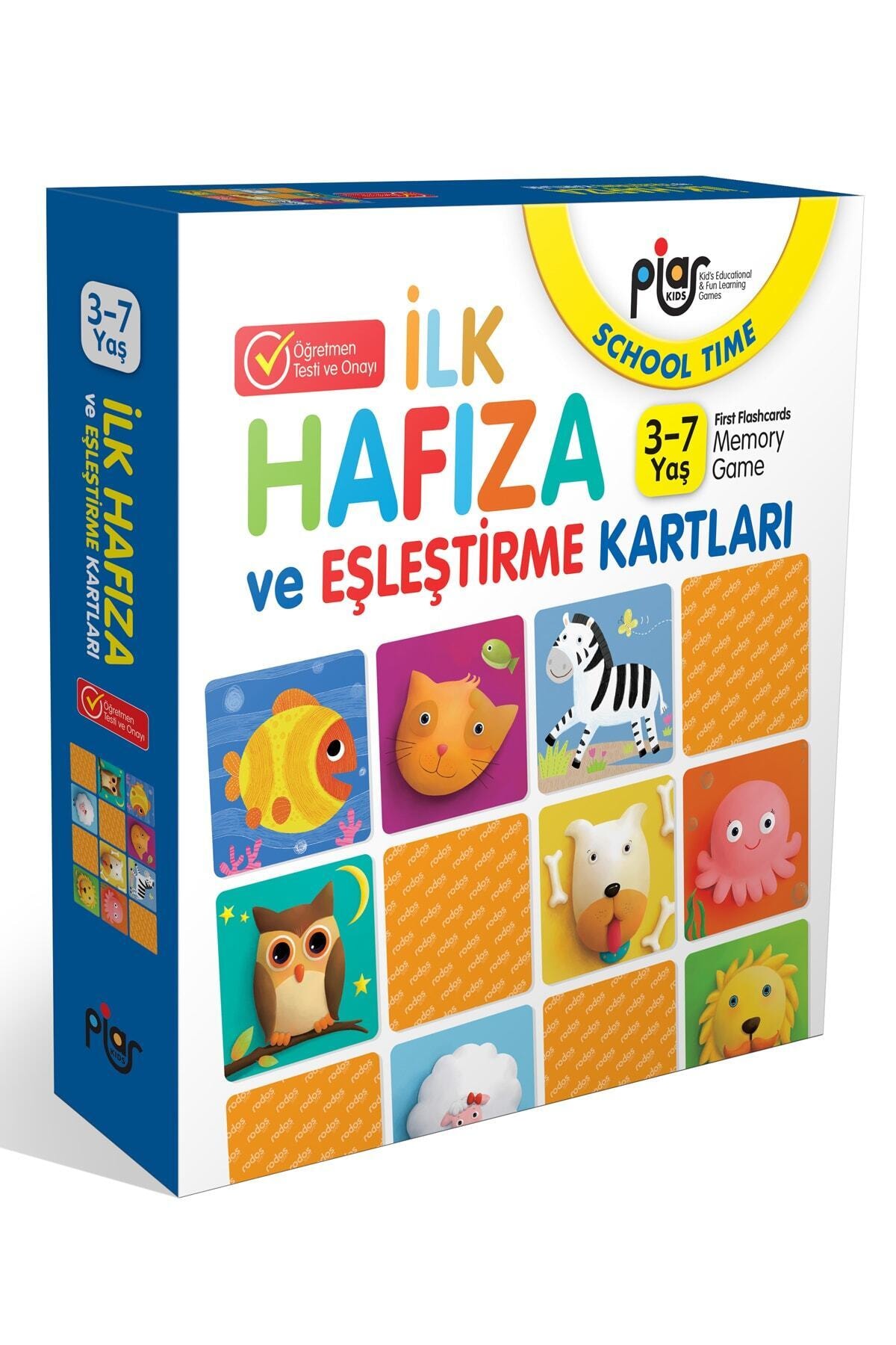 Piar Kids Ilk Hafıza ve Eşleştirme Kartları 3-7 Yaş