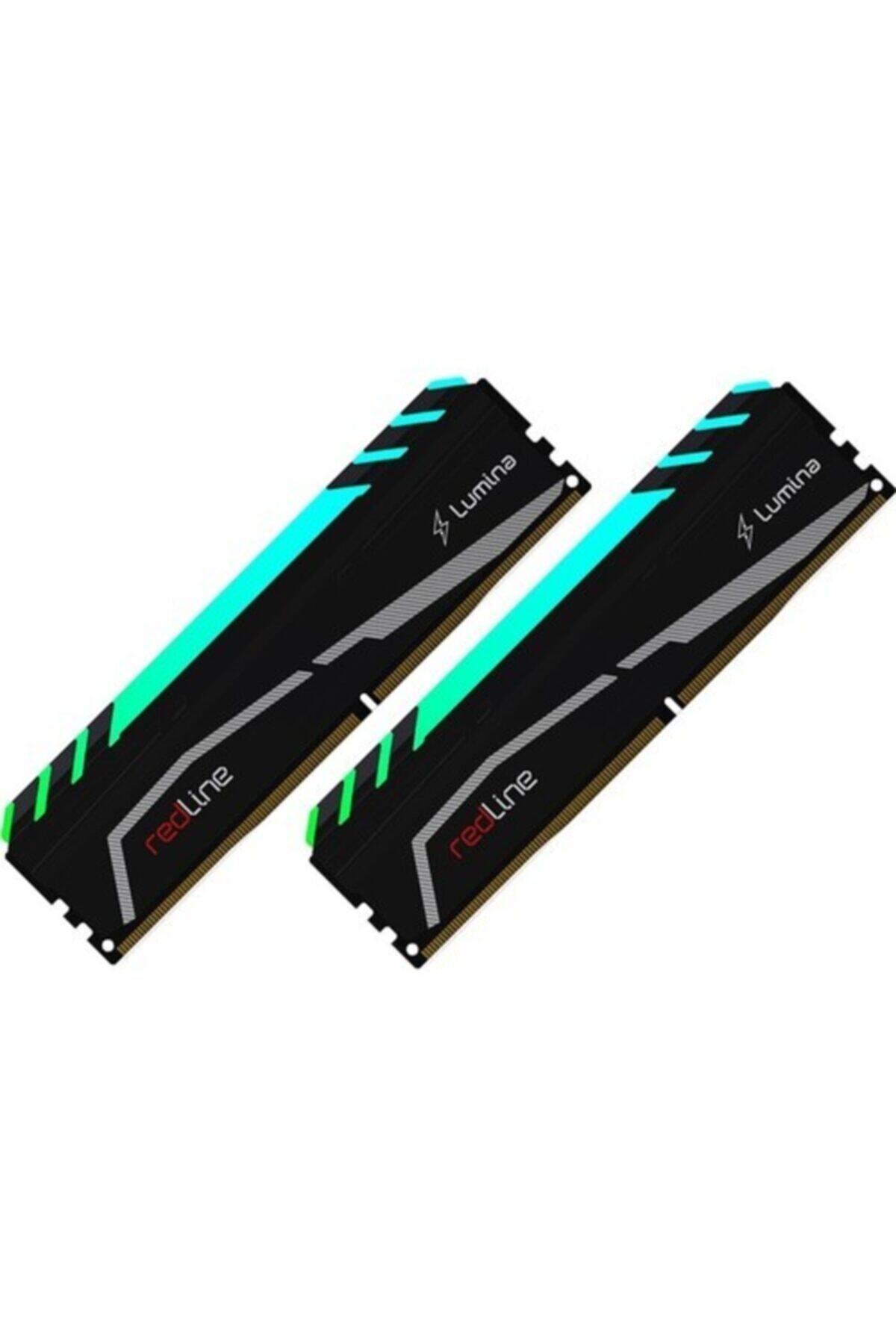 Mushkin Redline Rgb Lumina Ddr4 32gb (2x16gb) 3200mhz Ram - Mla4c320gjjm16gx2