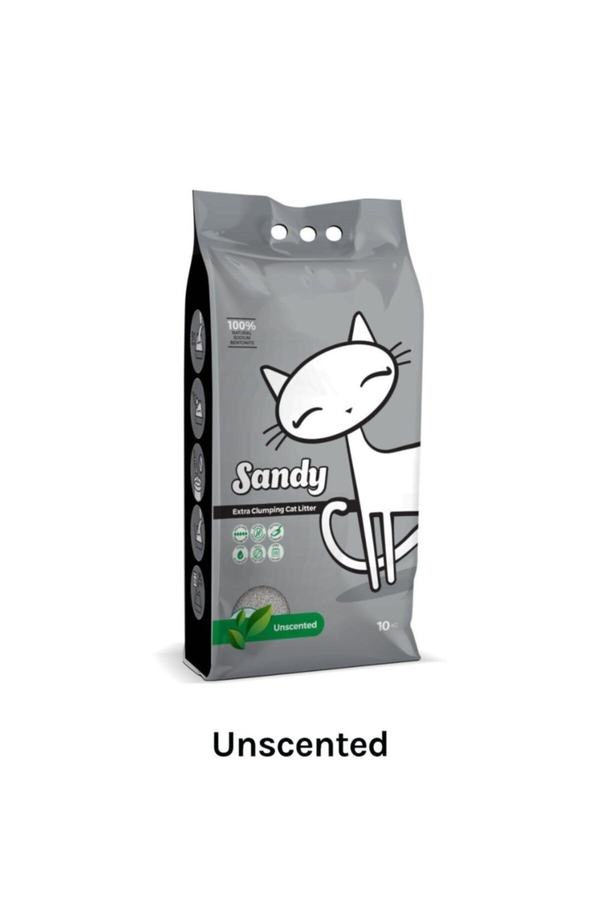 Sandy Kokusuz Extra Topaklanan Kedi Kumu 10 Kg