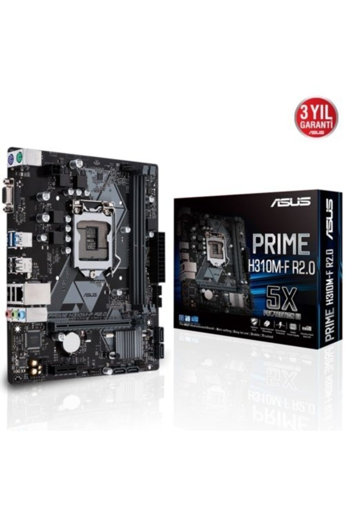 ASUS Prıme H310m-f R2.0 Ddr4 2666mhz S+v+gl 1151v2