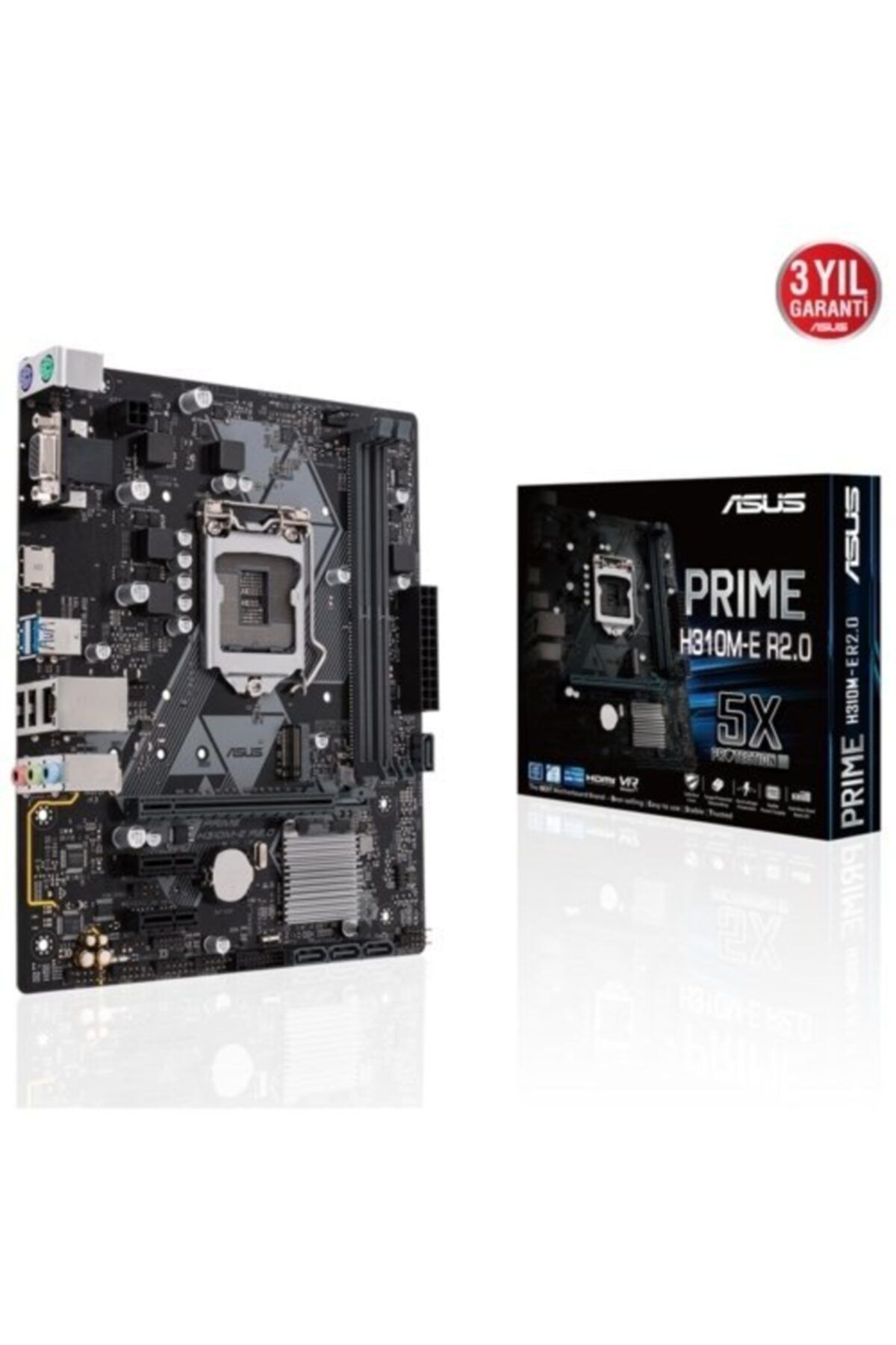 ASUS Prıme H310m-e R2.0 Ddr4 2666mhz S+v+gl 1151p8