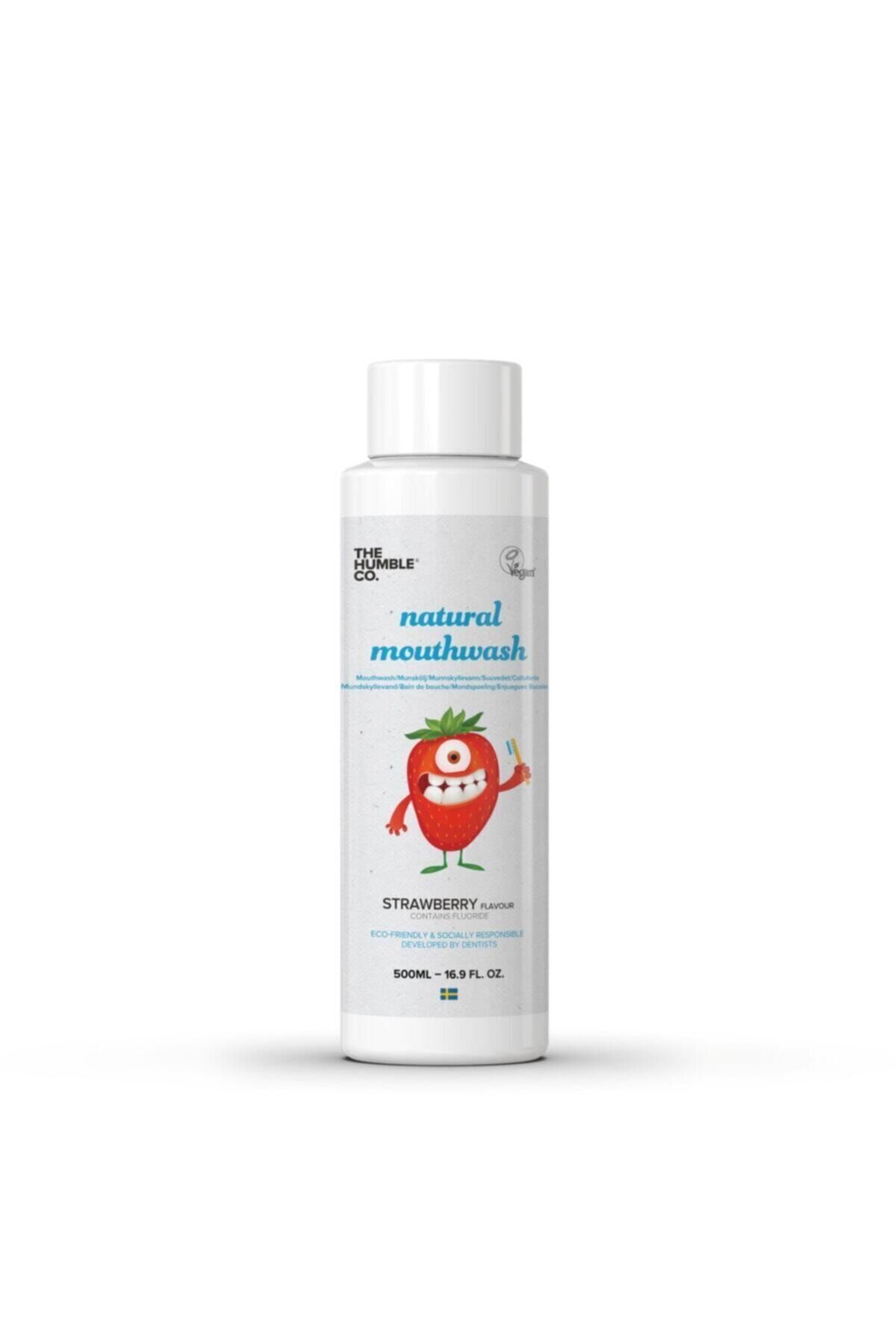 Humble Brush Ağız Bakım Suyu Çocuk Çilek Aromalı 500ml