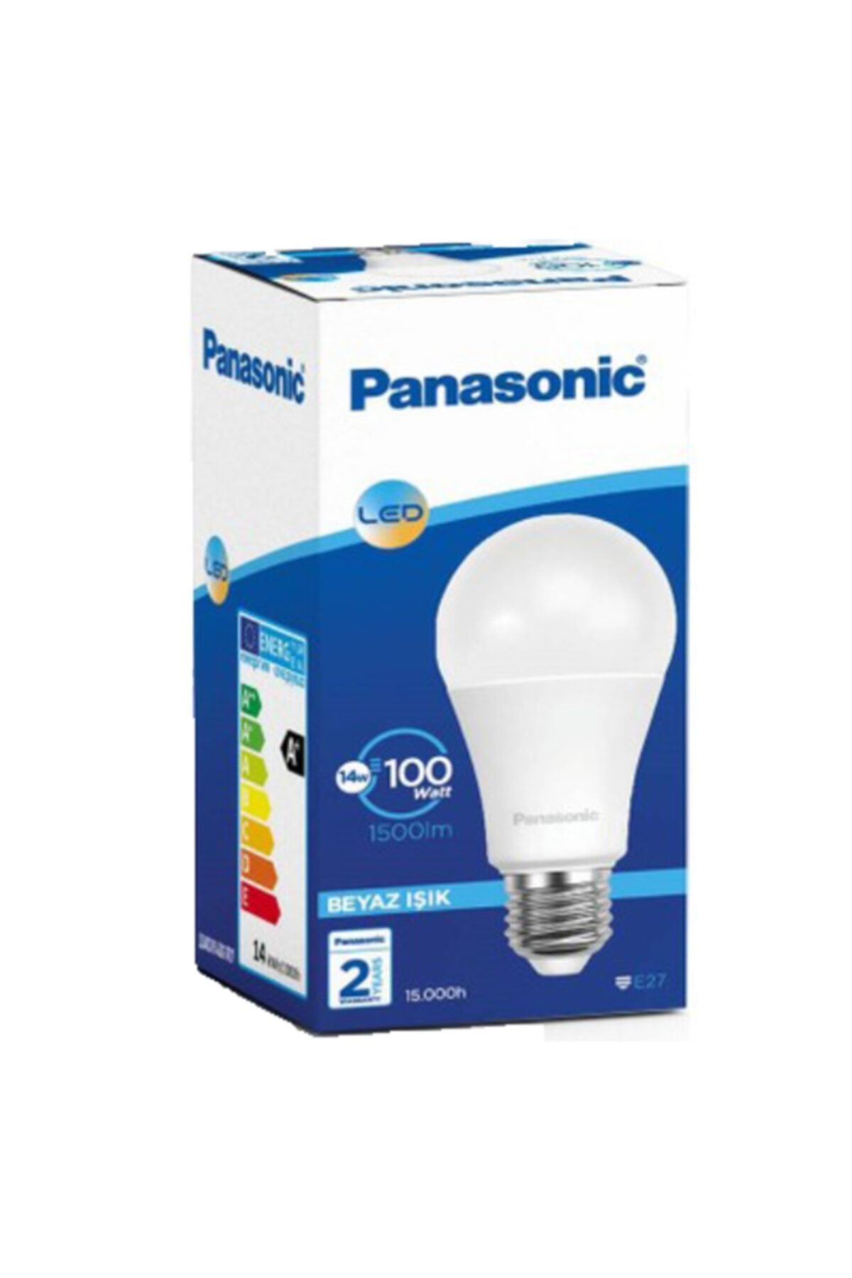 PANASONIC Led Lamba 14w -100w E27 1500 Lümen Beyaz Işık Flora