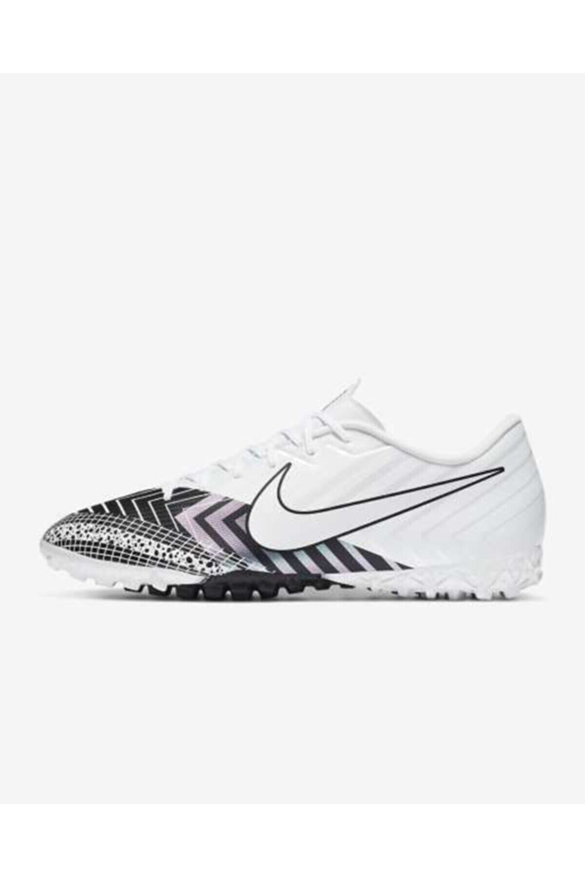 Nike Çocuk Beyaz Mercurial Vapor 13 Academy Mds Tf Halı Saha Ayakkabısı Cj1306-1100