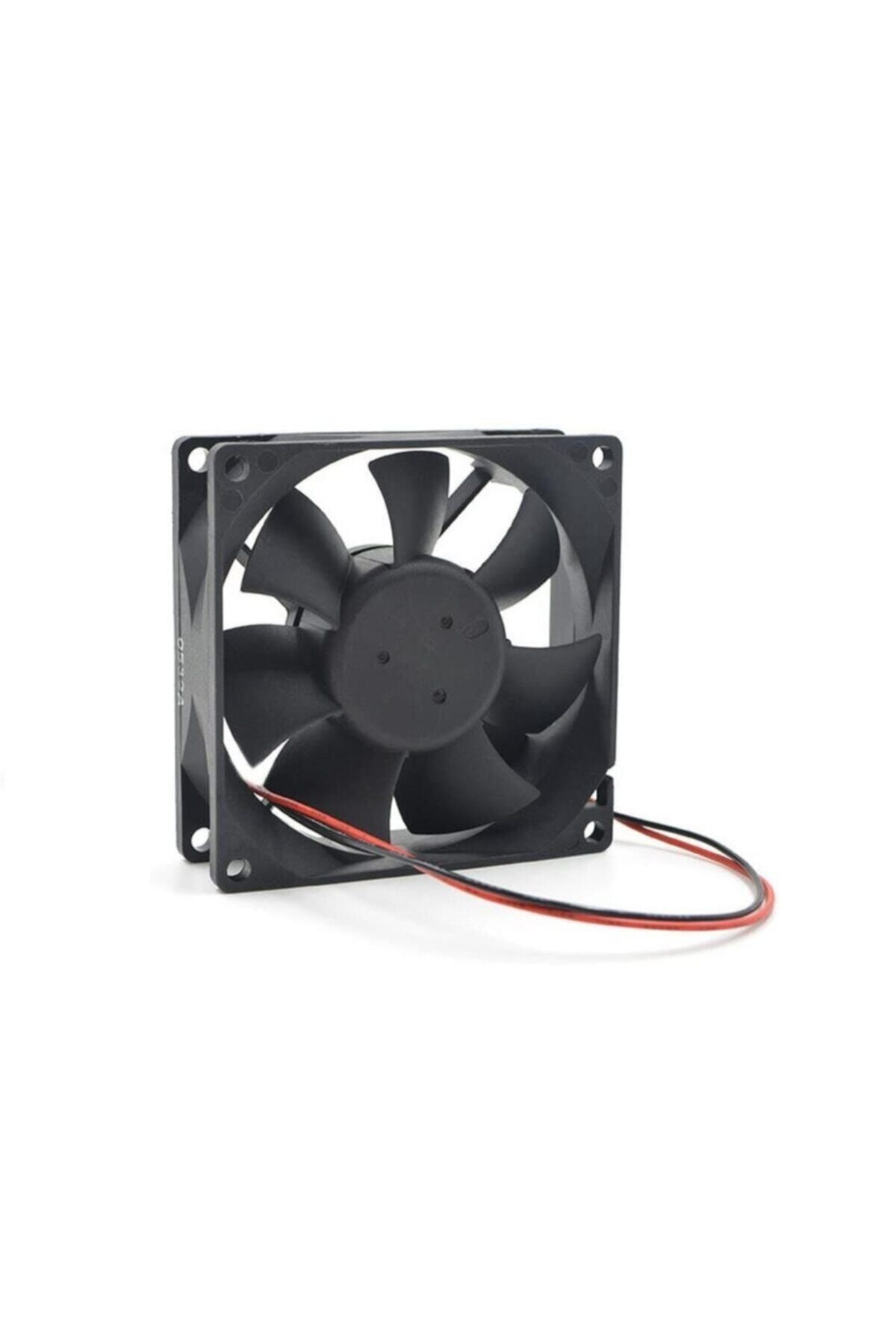 ZAUSS Dc 12v 4 Pinli 80x80mm 8cm Kasa Fanı Sleeve Bearing Fan