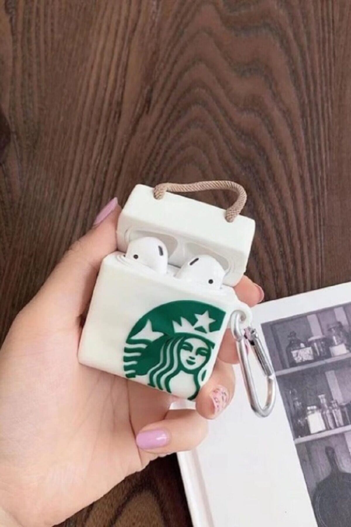 Pairsmart Apple Airpods 2 Silikon Starbucks Dizayn Kılıf