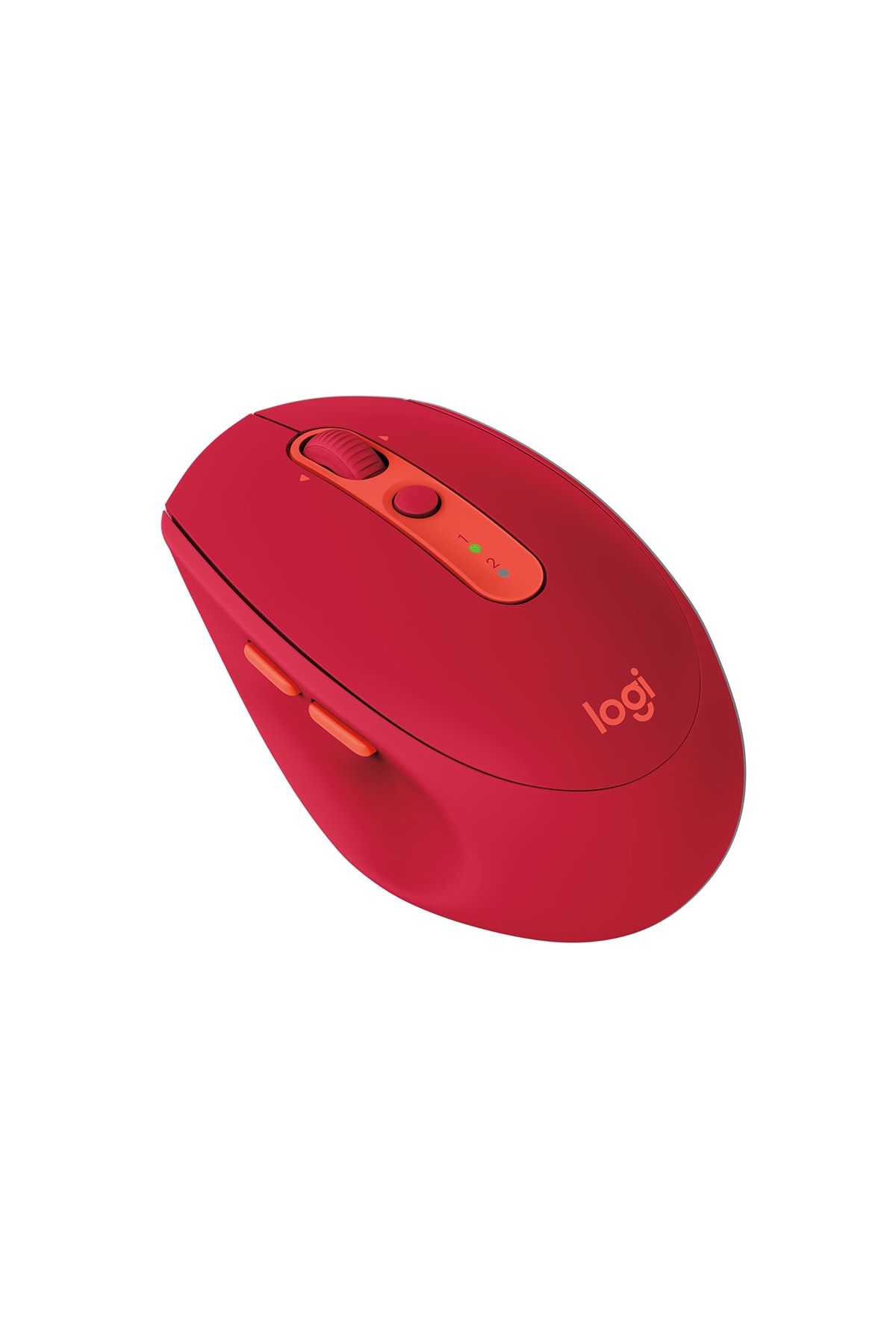 logitech M590 Çok Aygıtlı Sessiz Bluetooth Mouse - Kırmızı