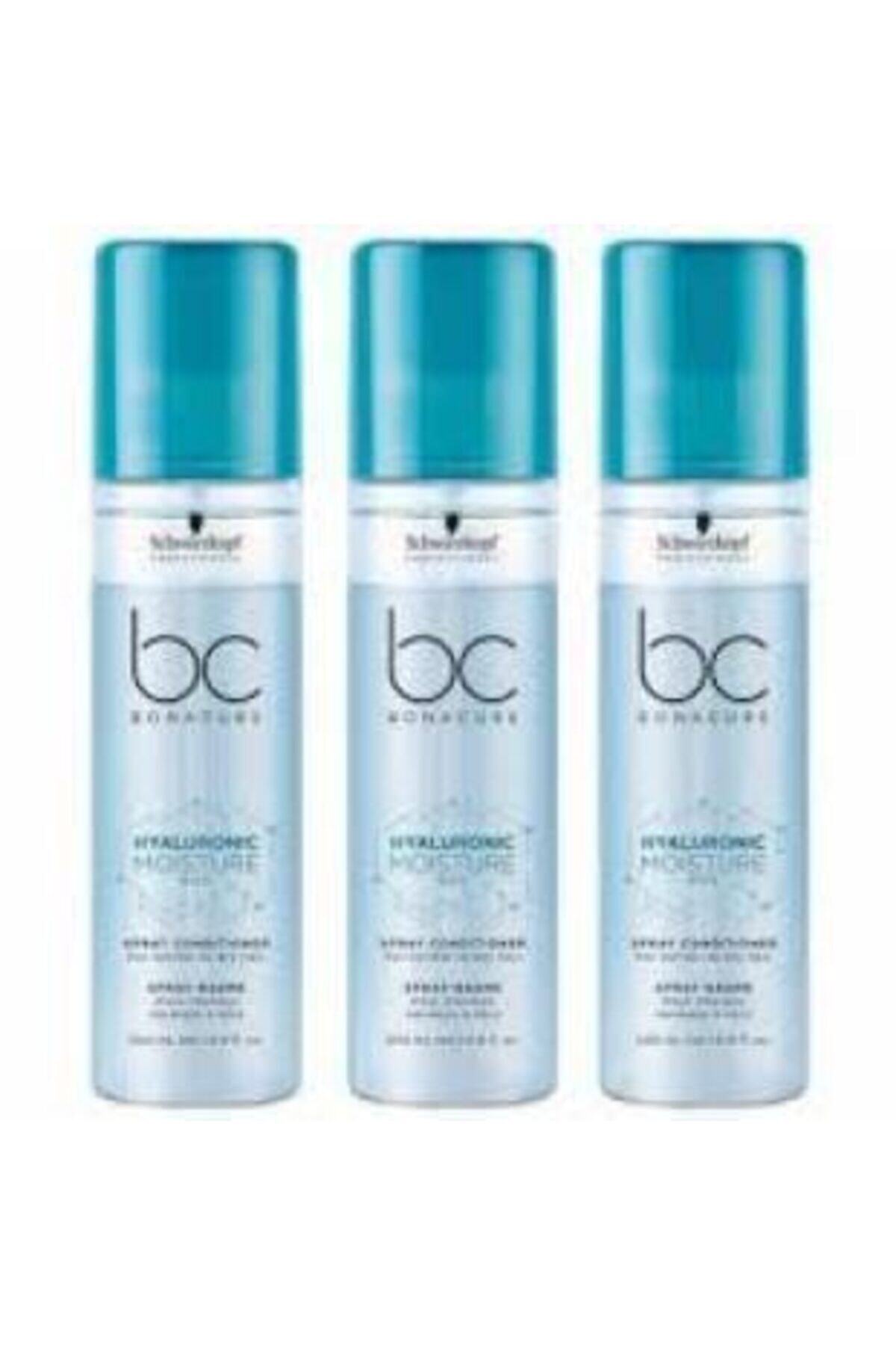 Schwarzkopf Dk Hair Clinic - Hyaluronic Nem Yükleme Ve Onarıcı Sprey Krem 3 X 200 Ml
