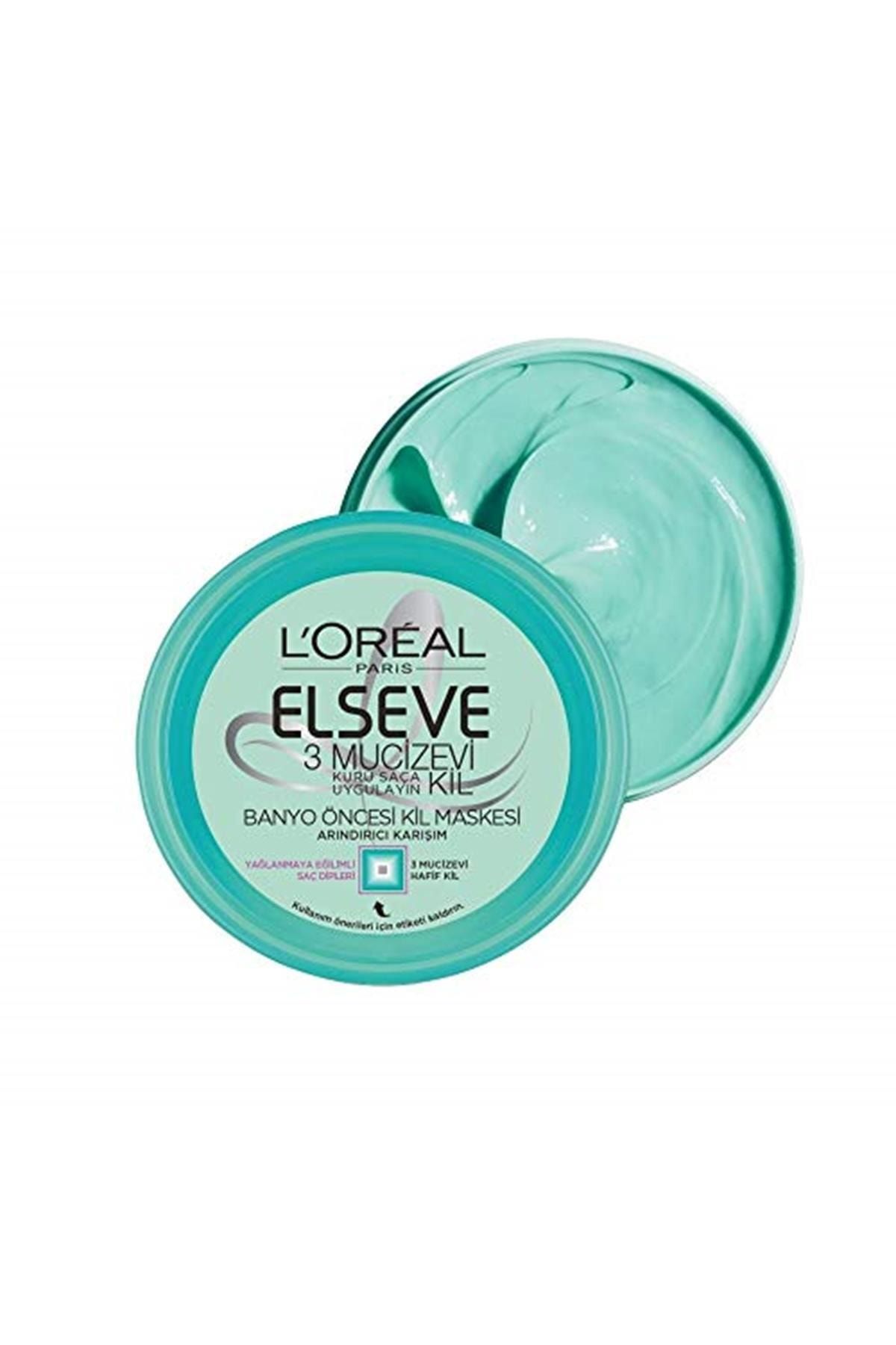 ELSEVE Marka: L'oréal Paris 3 Mucizevi Kil Banyo Öncesi Kil Maskesi, 150 Ml Kategori: Saç Maskesi