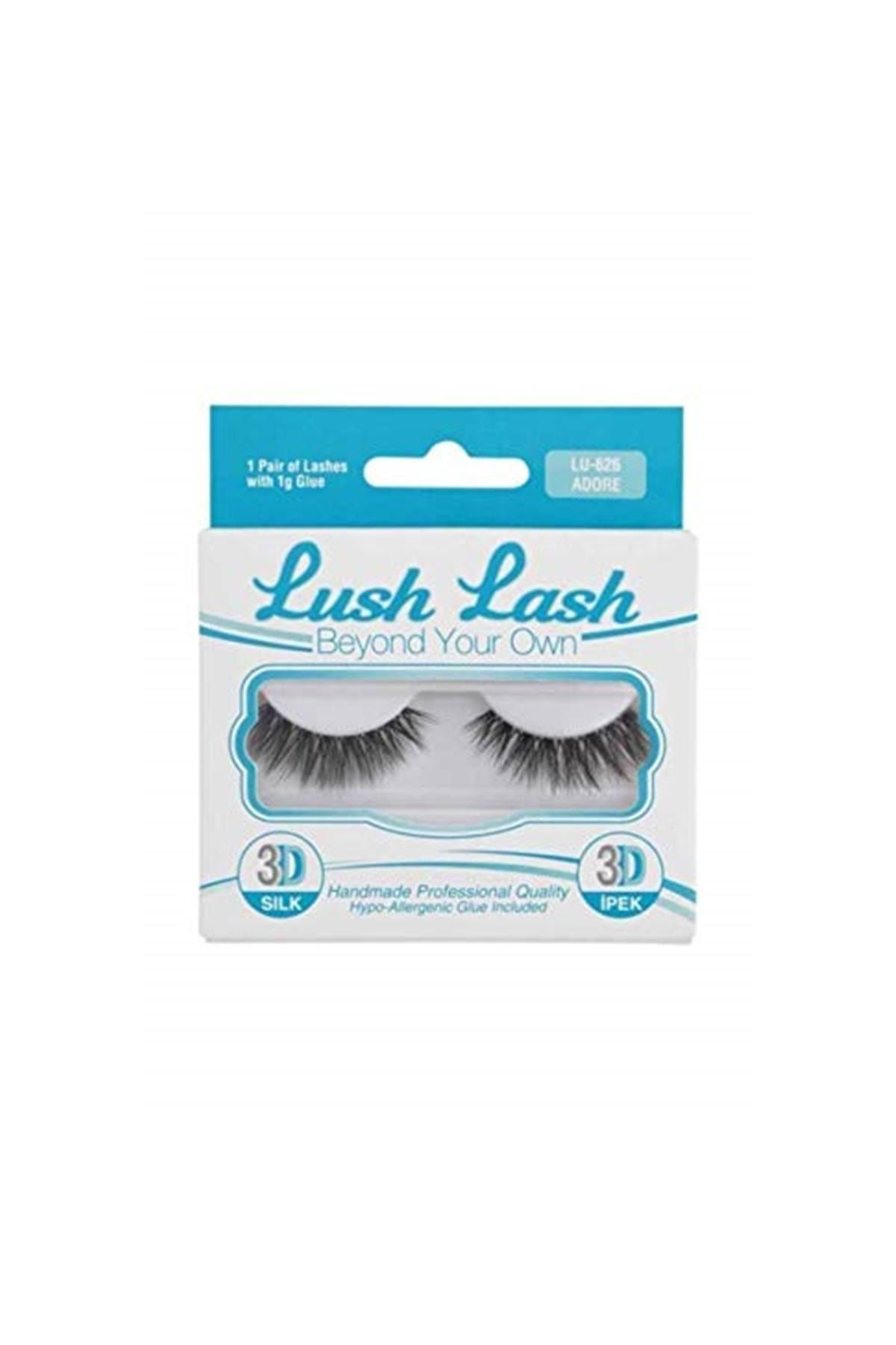 Lush Lash 3d Ipek Takma Kirpik Adore Lu-626