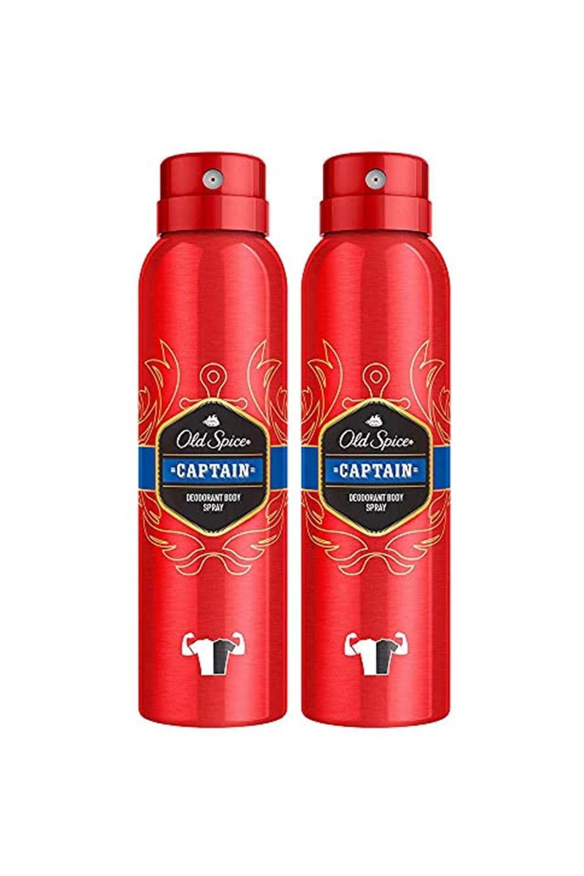 Old Spice Sprey Deodorant 2x150 ml 300 ml Captain