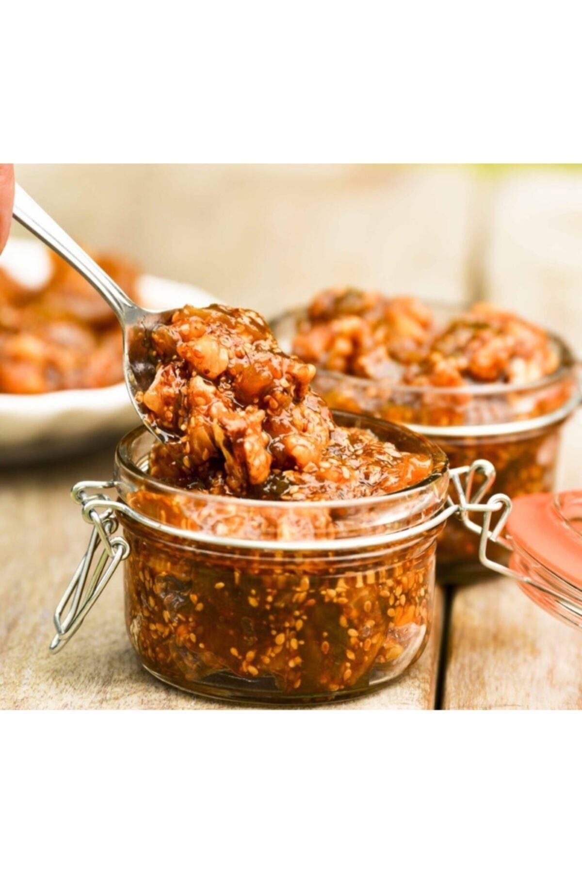 NECMETTİN AĞA ZEYTİNYAĞI Cevizli Incir Ezmesi 1kg