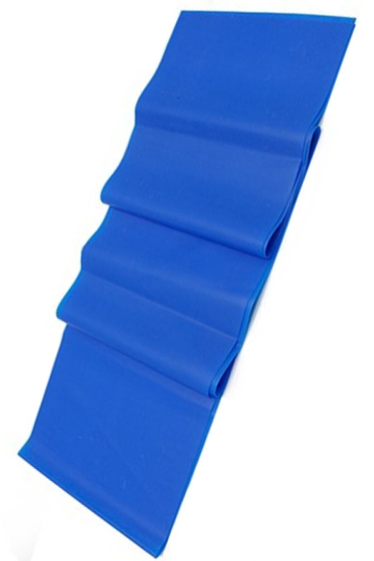 UTCA Pilates Bandı Plates Egzersiz Direnç Lastiği Yoga Bandı Mavi 150cm