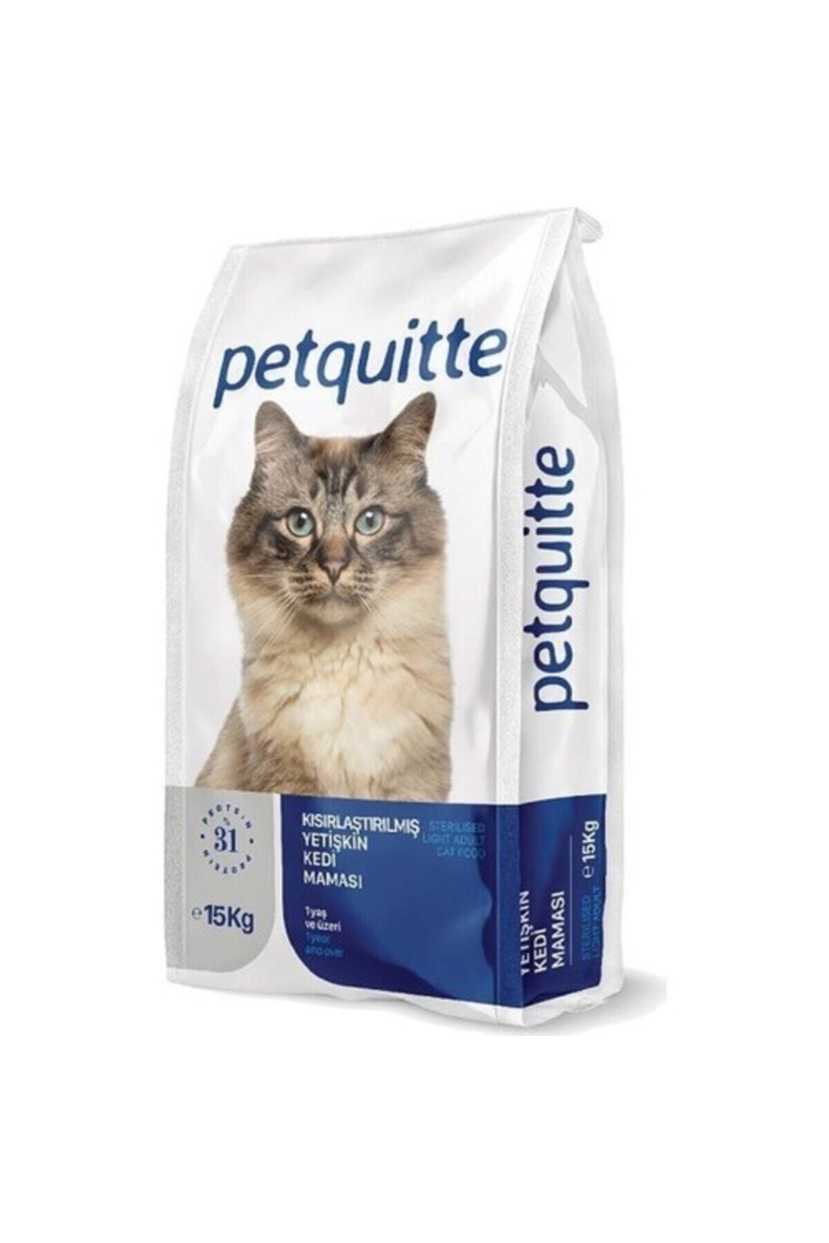 Petquitte Somonlu Yetişkin Kısır Kedi Maması 15 Kg
