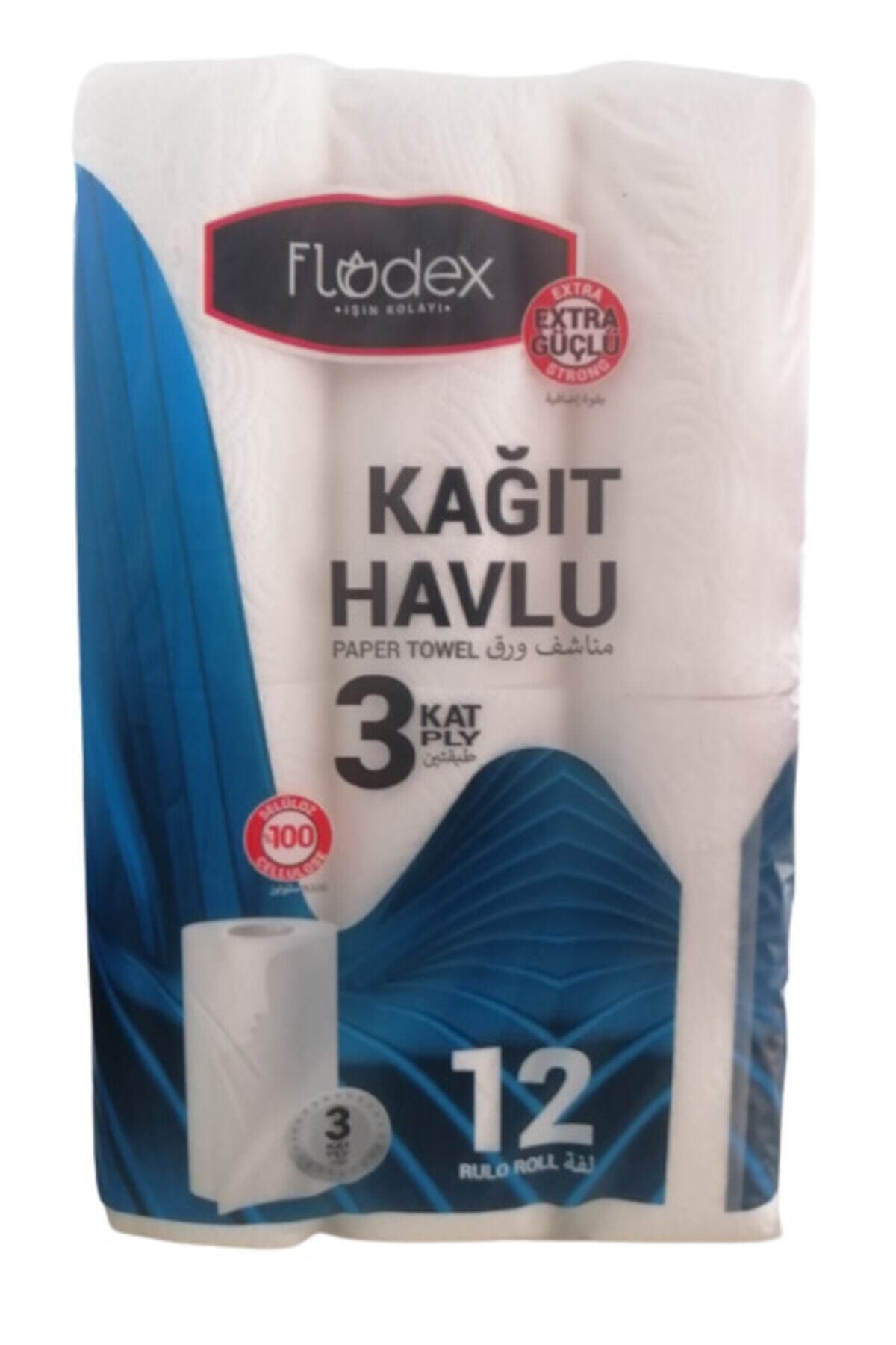 FLODEX 3 Katlı Kağıt Havlu 12'li