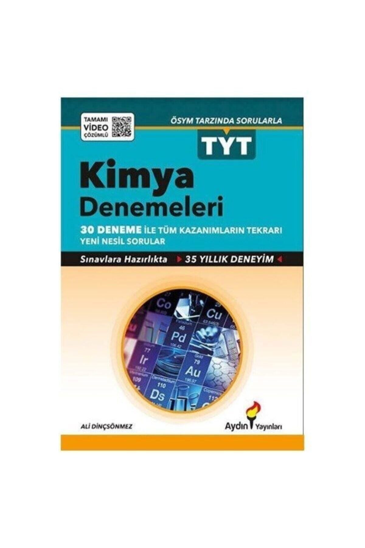 Aydın Yayınları Tyt Kimya Denemeleri