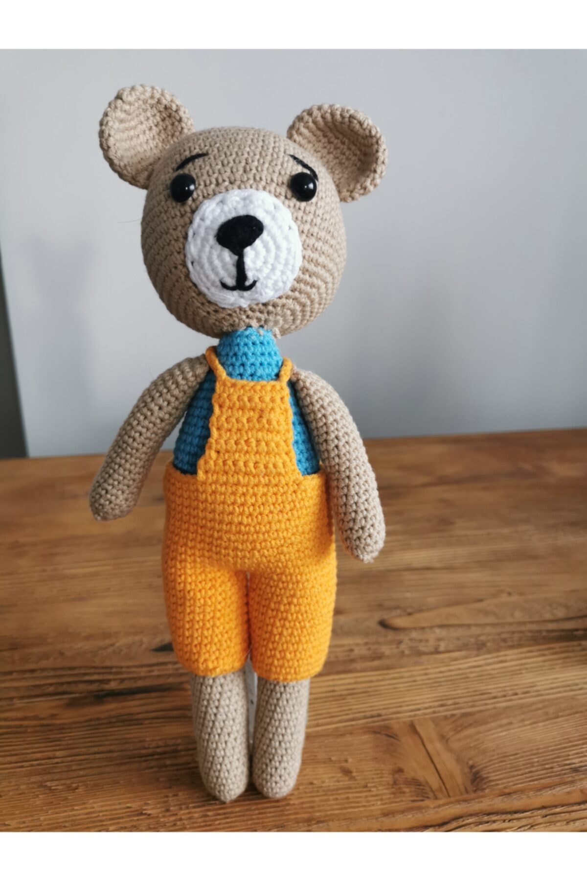 KAYRA BUTİK Amigurumi El Yapımı Organik Oyuncak Ayıcık