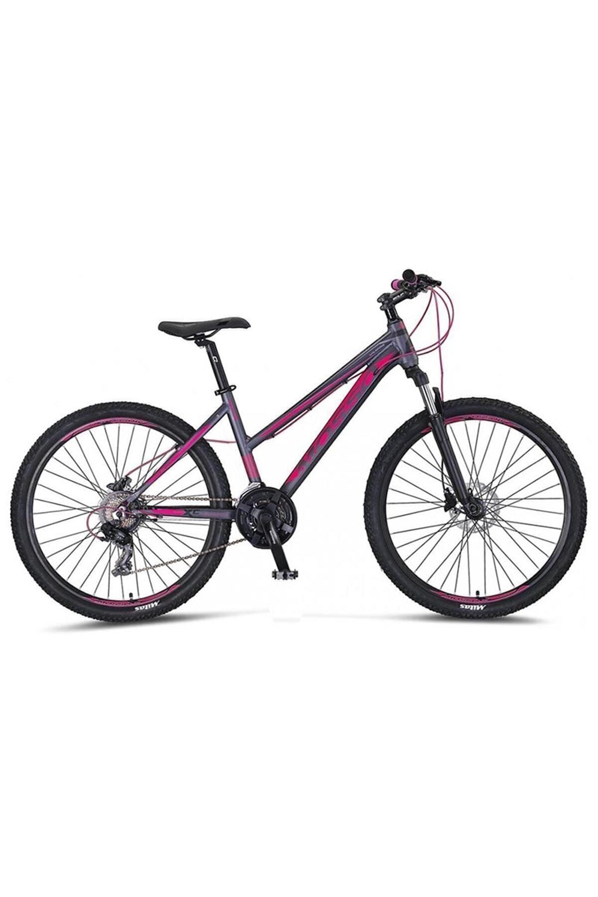 Mosso Wildfire 27.5 H 16 Kadın Dağ Bisikleti Antrasit Pembe
