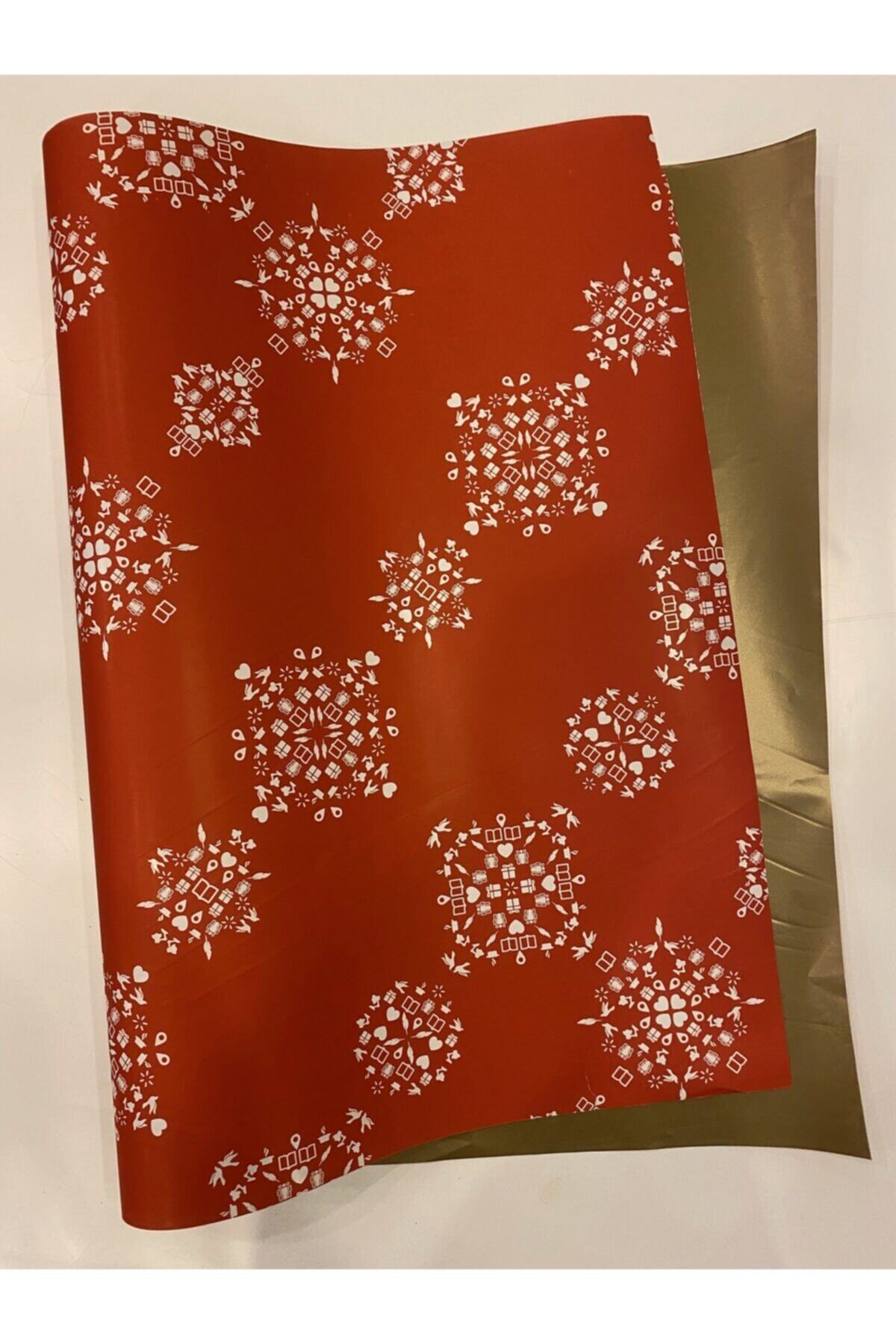 PRIMOPACK 50x70cm Desenli Hediyelik Ambalaj Kağıdı 10adet Tabaka 80gr