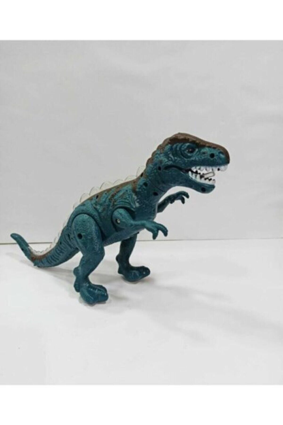 Şenver Toys Oyuncak Pilli Dinazor Trex Işıklı Sesli Yürüyen 40 cm