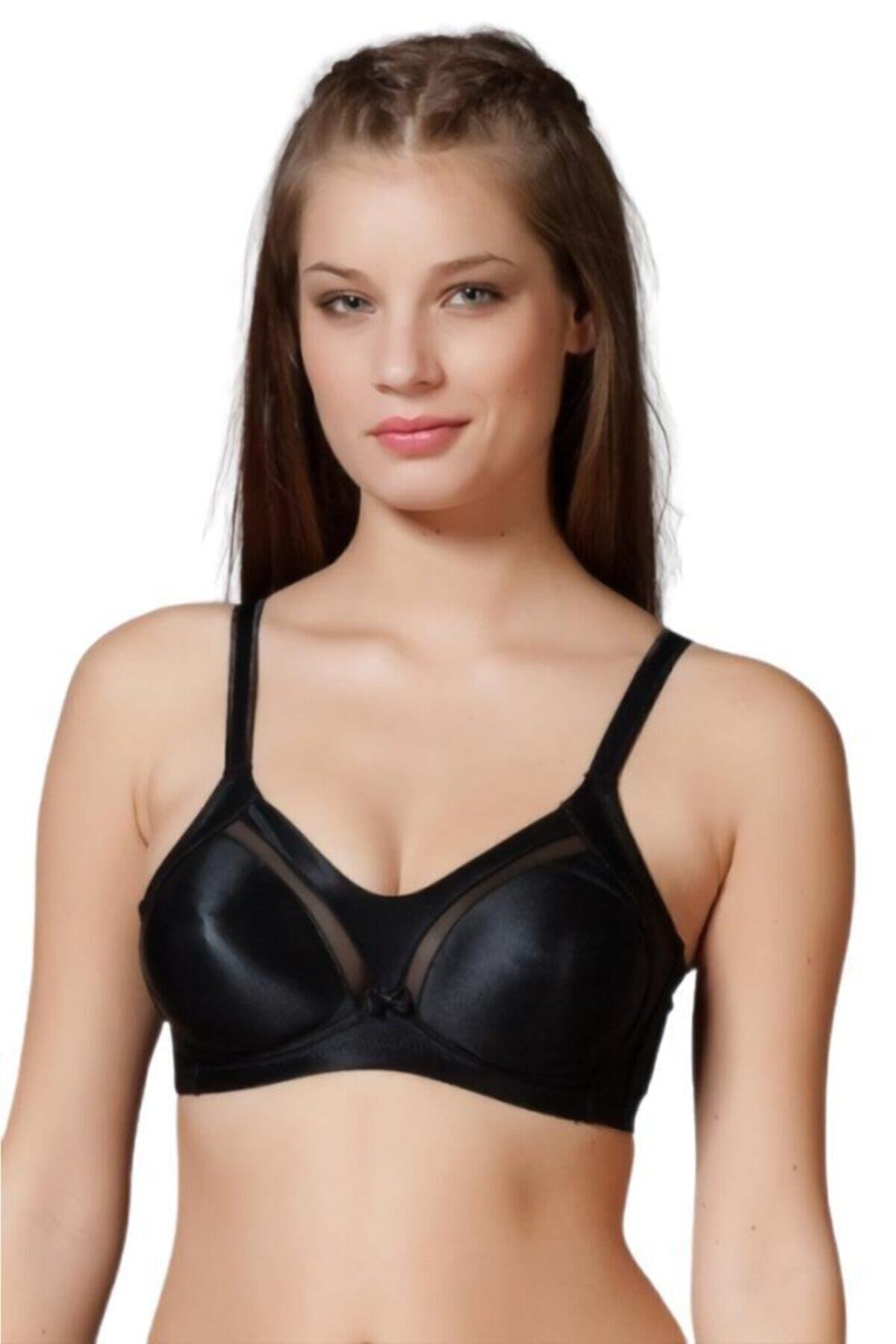 Yeni İnci Kadın Siyah Toparlayıcı Sütyen