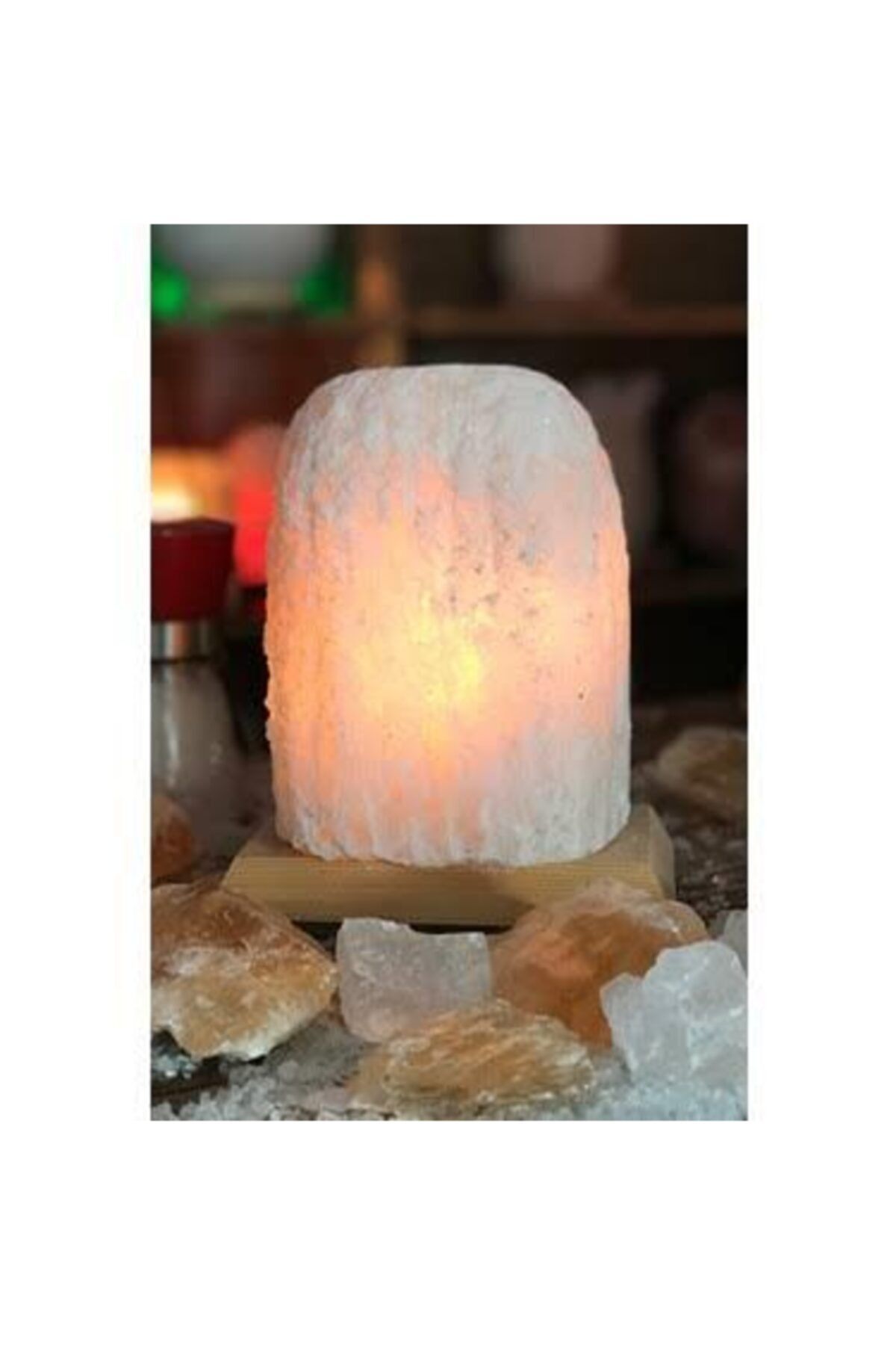 led lamba Kristal Kaya Tuzu Tuz Lambası