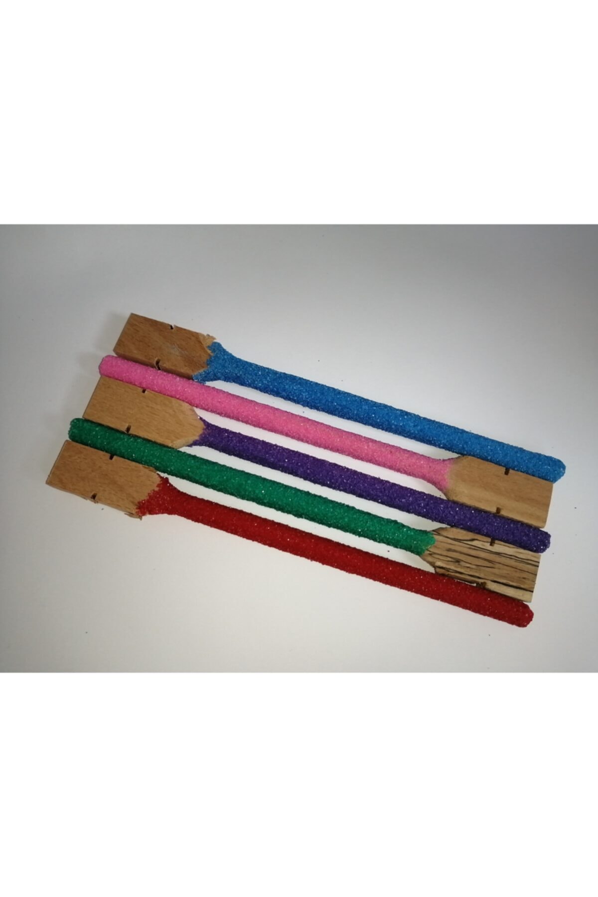 dalpark Renkli Kumlu Tünek 2'li 18 cm /10 mm