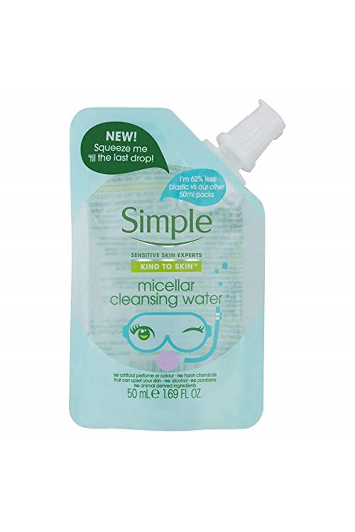 Simple Mini Micellar Makyaj Temizleme Suyu 50ml