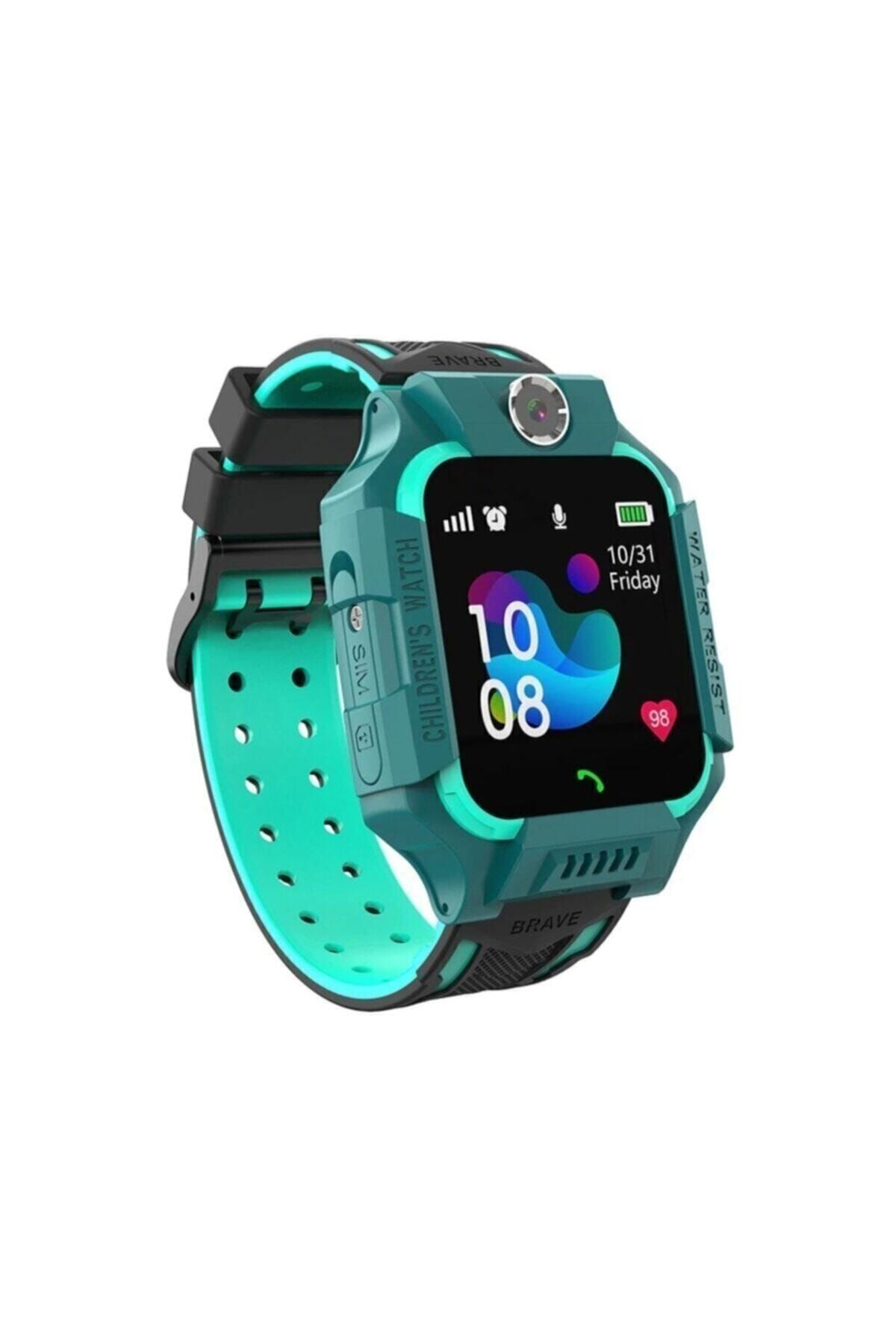 Divex Nln-q19 Sim Kartlı Akıllı Çocuk Saati Gps Takip - Yeşil